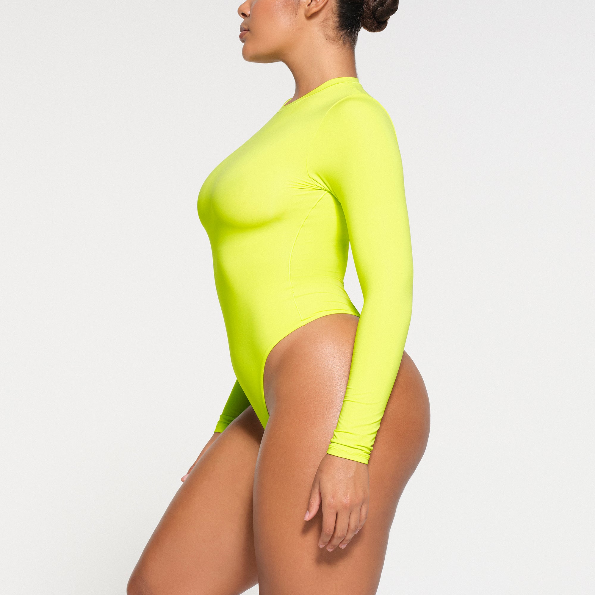 LONG SLEEVE CREW NECK BODYSUIT - Image 4