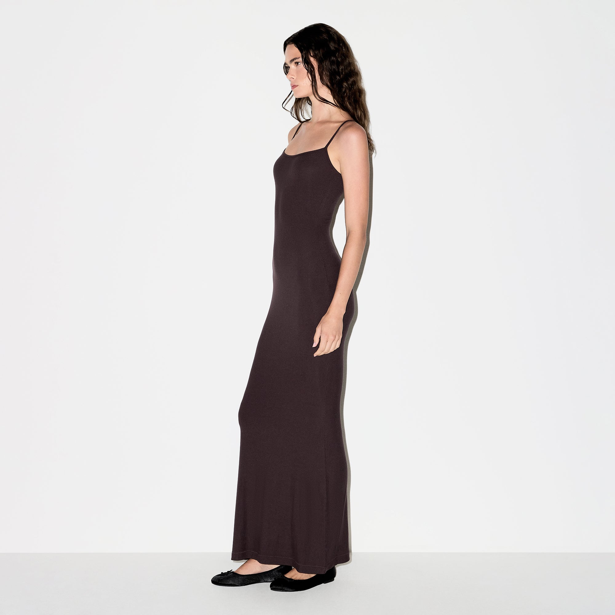 LONG SLIP DRESS - Image 3
