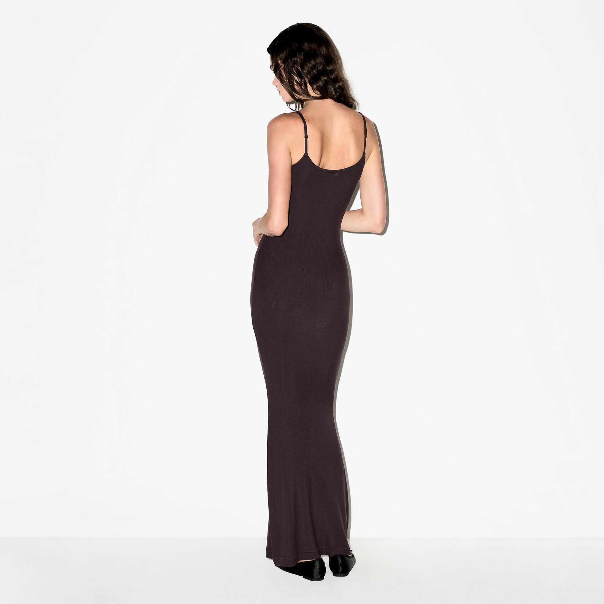 LONG SLIP DRESS - Image 4