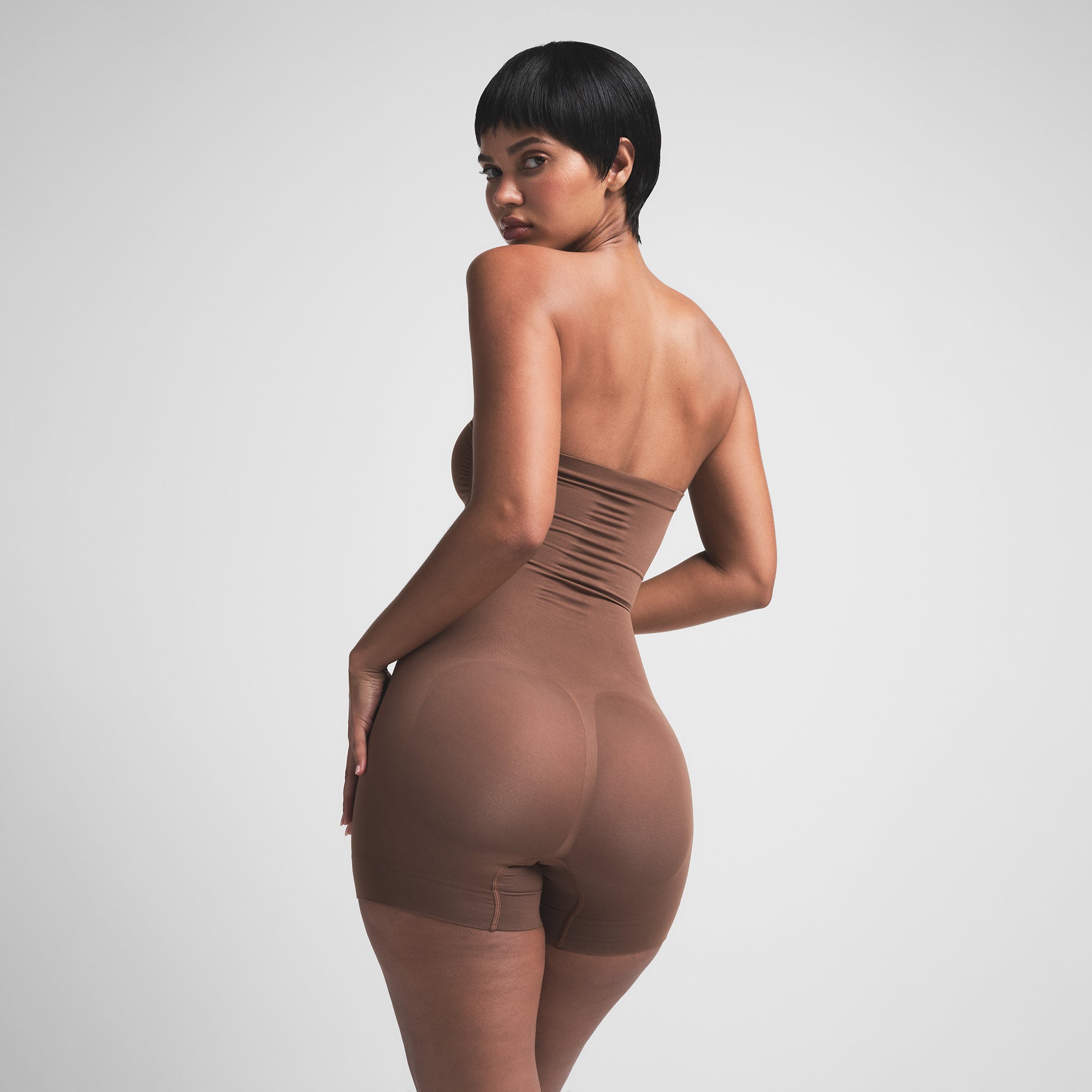 STRAPLESS SHORTIE BODYSUIT - Image 3