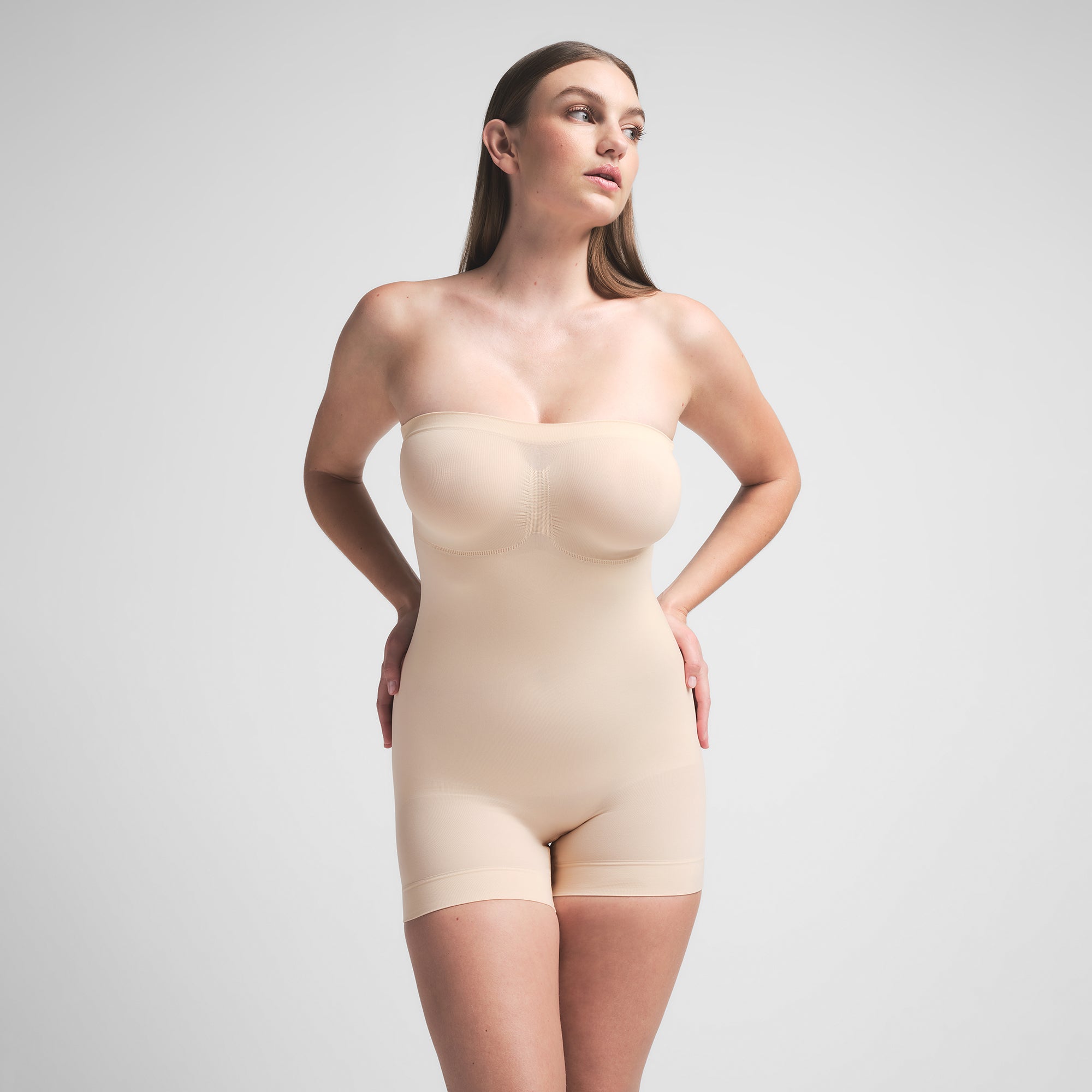 STRAPLESS SHORTIE BODYSUIT - Image 2