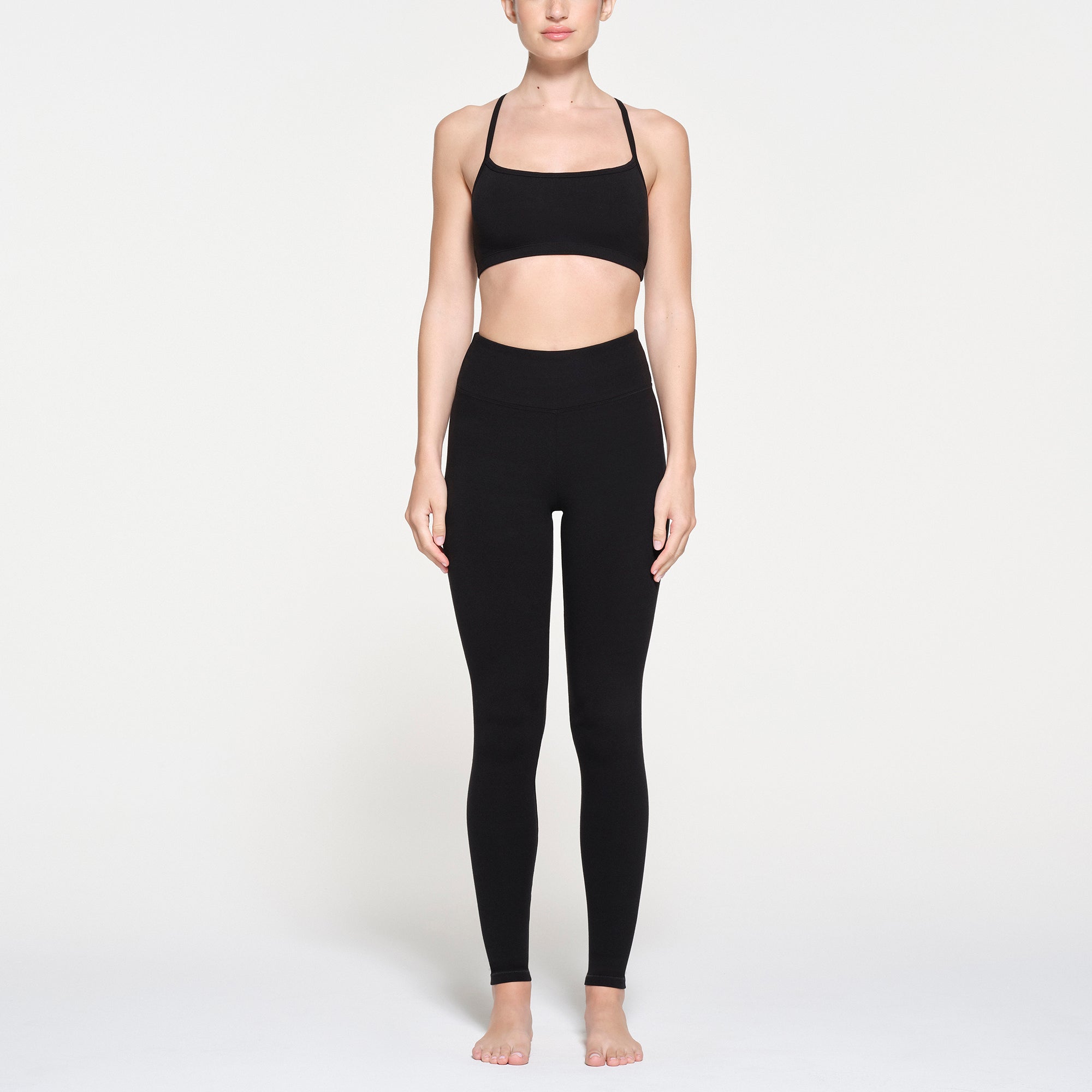 HIGH-WAISTED BANDED LEGGING