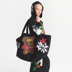 COTTON FLEECE JUMBO TOTE