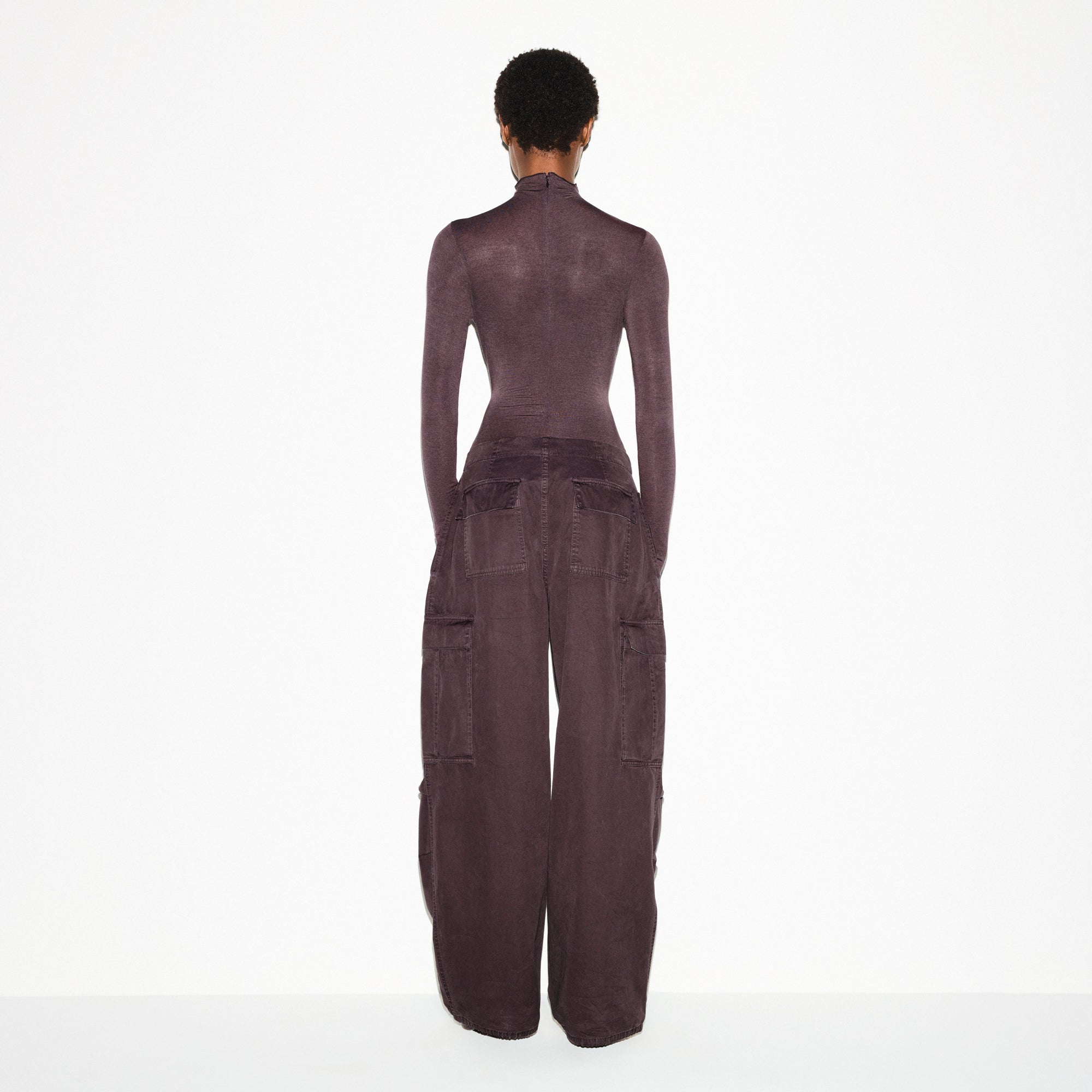 LONG SLEEVE TURTLENECK BODYSUIT - Image 5