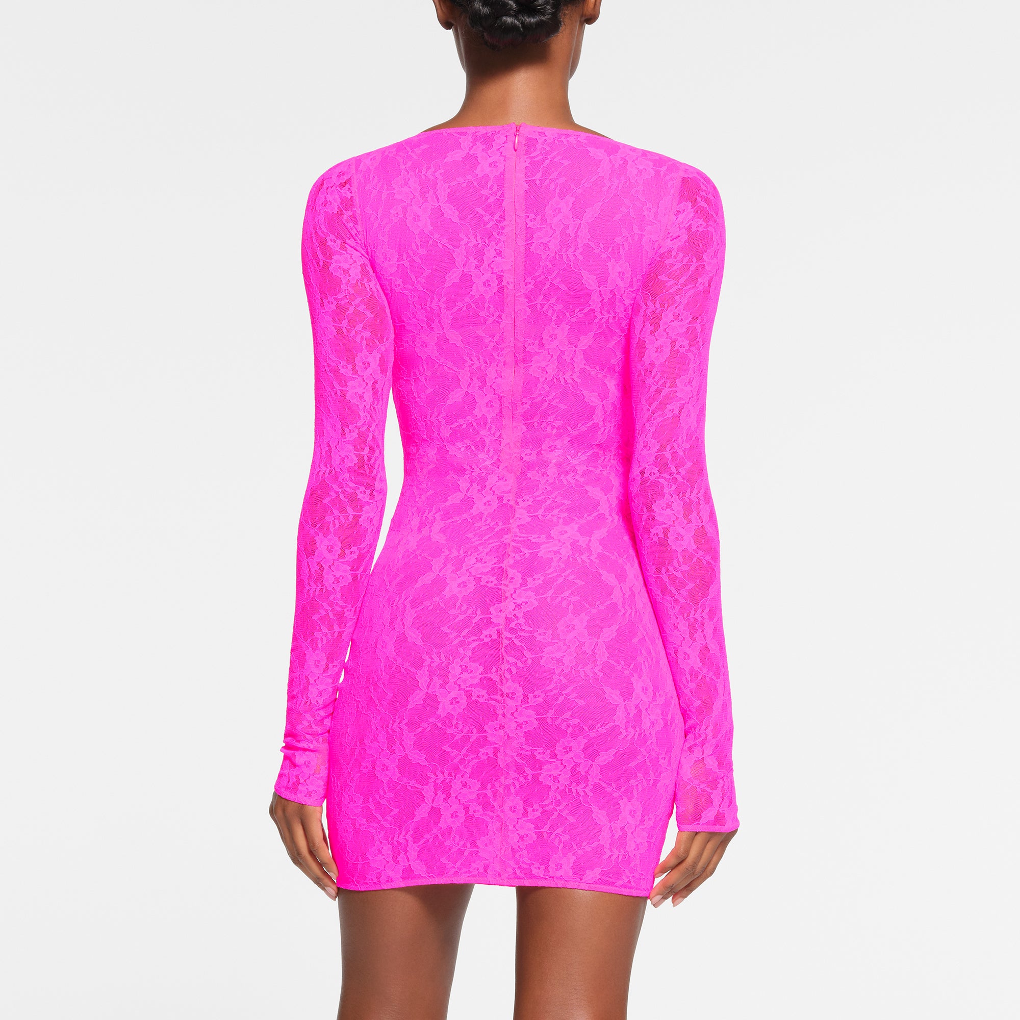 LINED LONG SLEEVE UNDERWIRE DRESS - Image 3