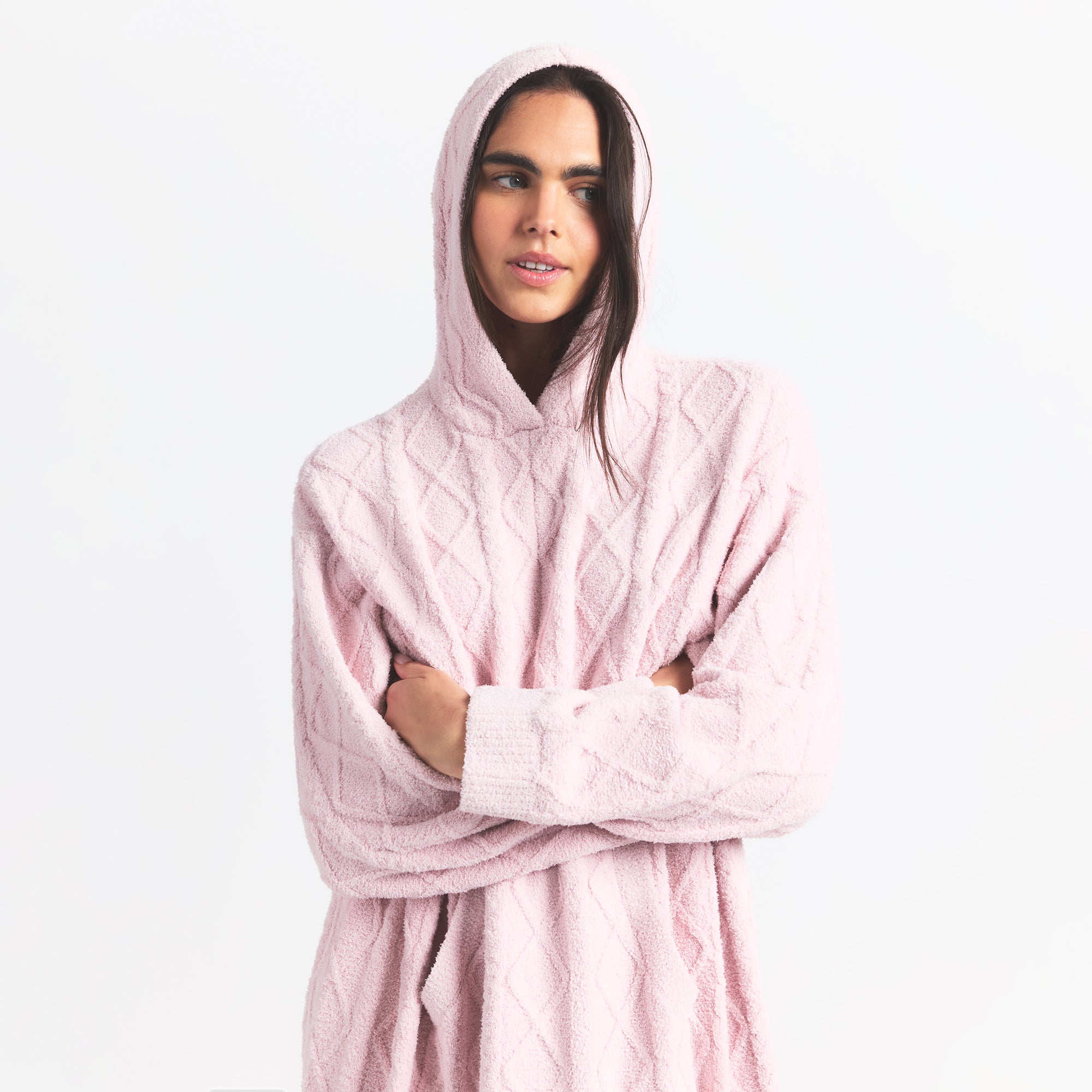 OVERSIZED CABLEKNIT LONG DRESS - Image 2