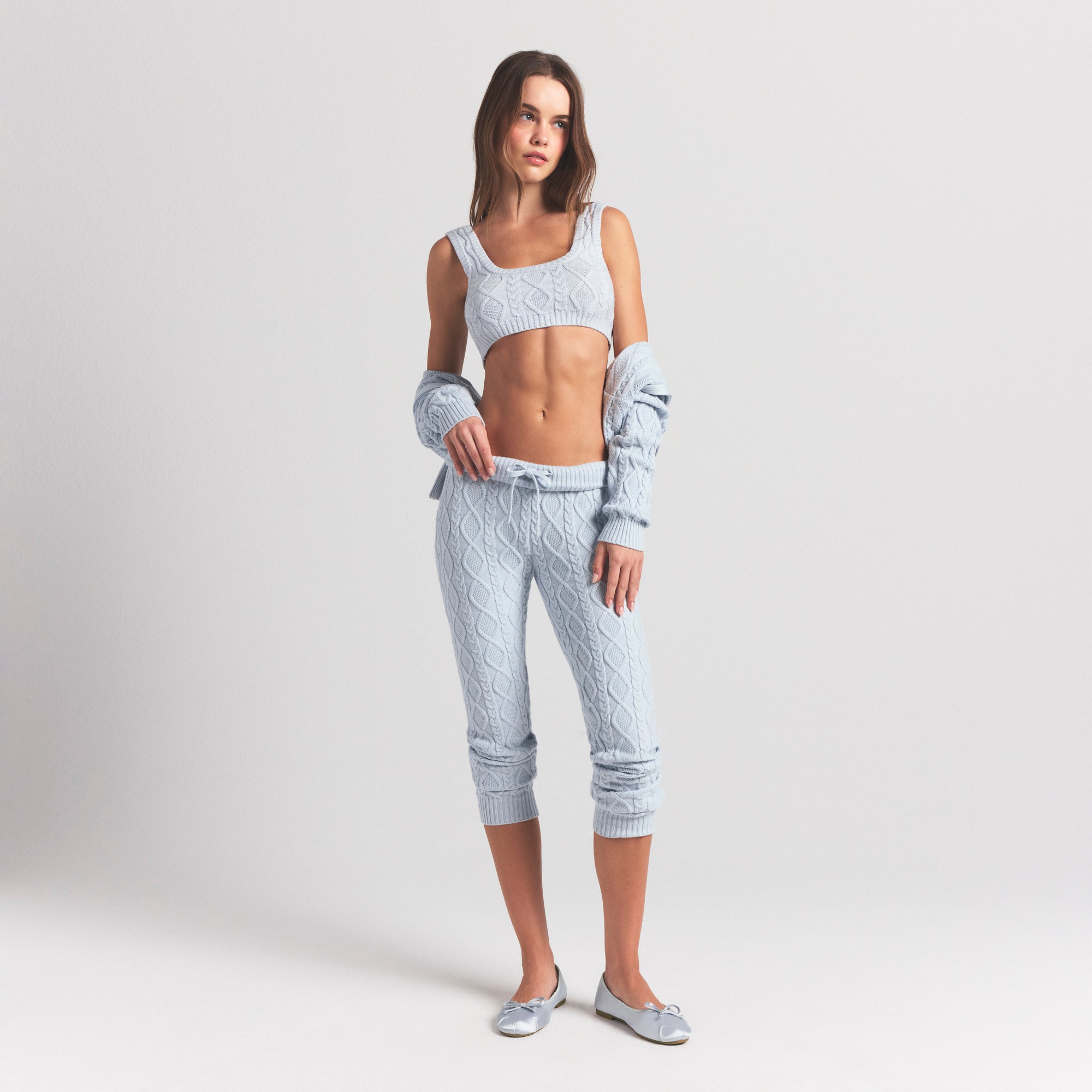 CABLE KNIT LEGGING - Image 4