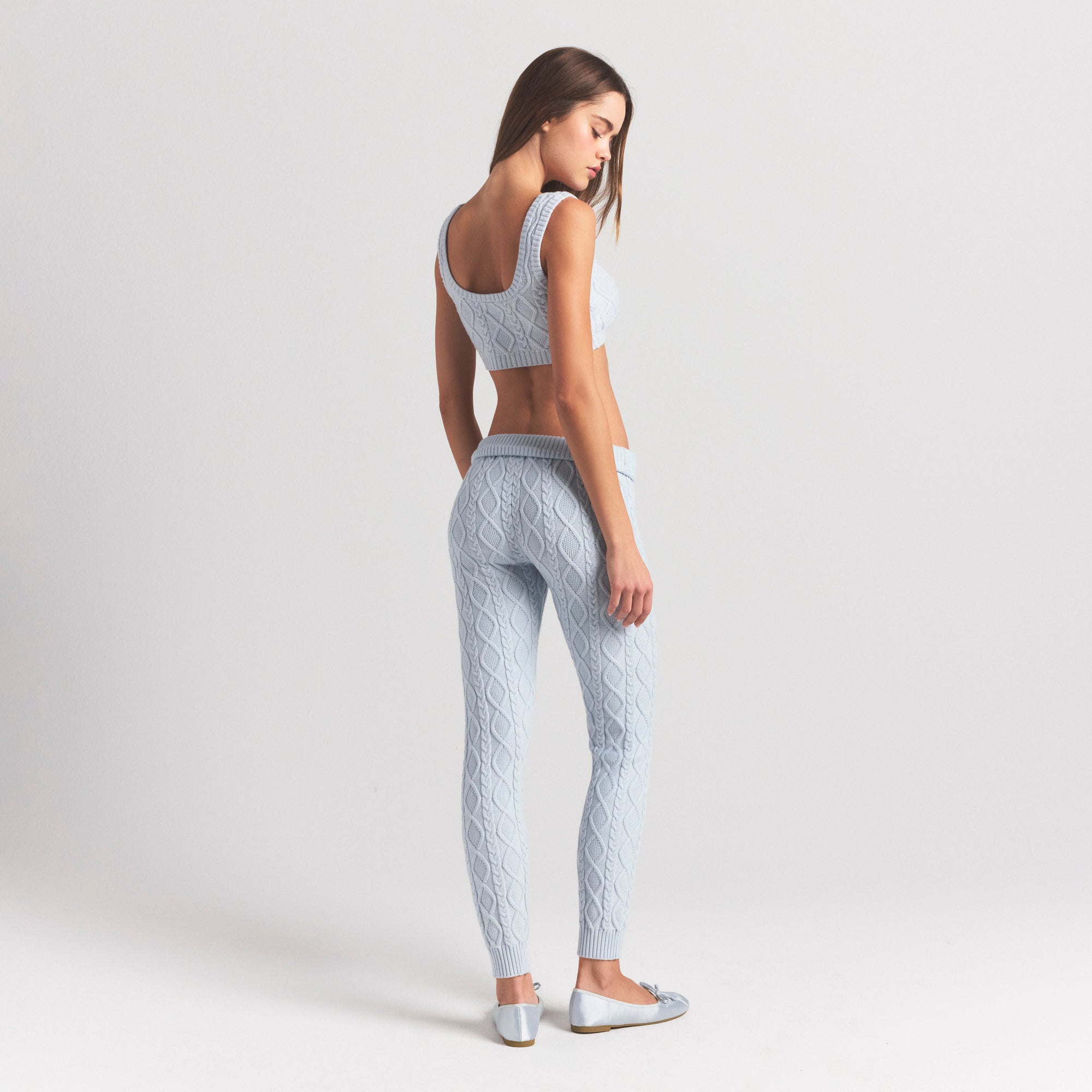 CABLE KNIT LEGGING - Image 3