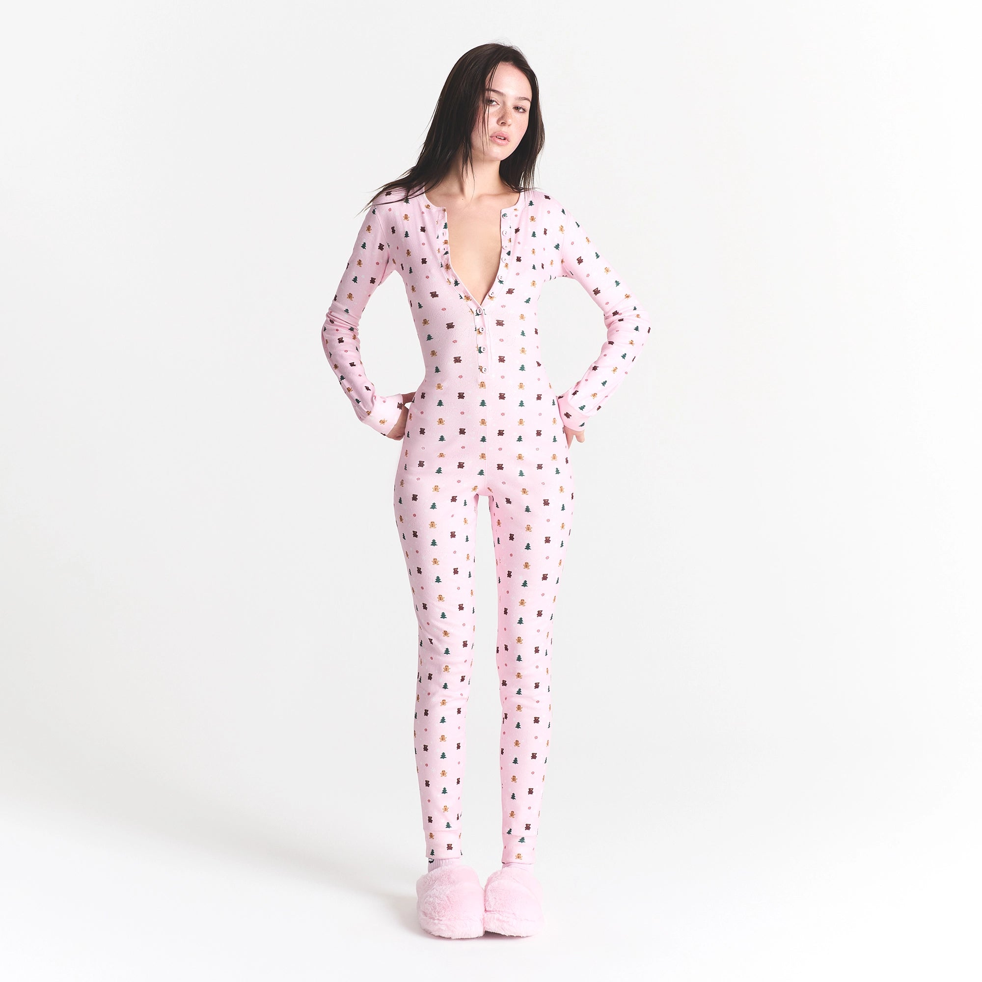 PLUSH POINTELLE ONESIE - Image 3