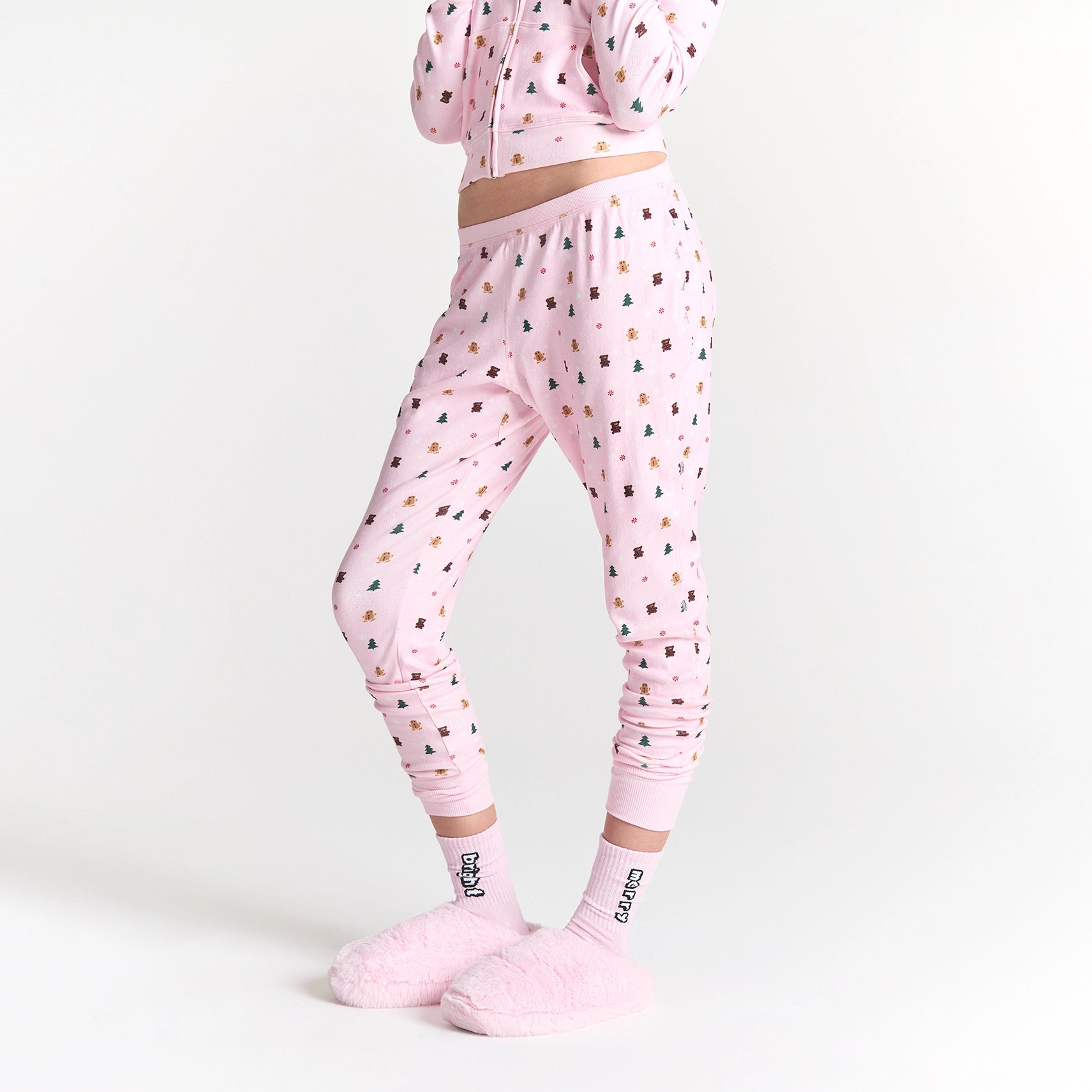 PLUSH POINTELLE RELAXED LEGGING - Image 2