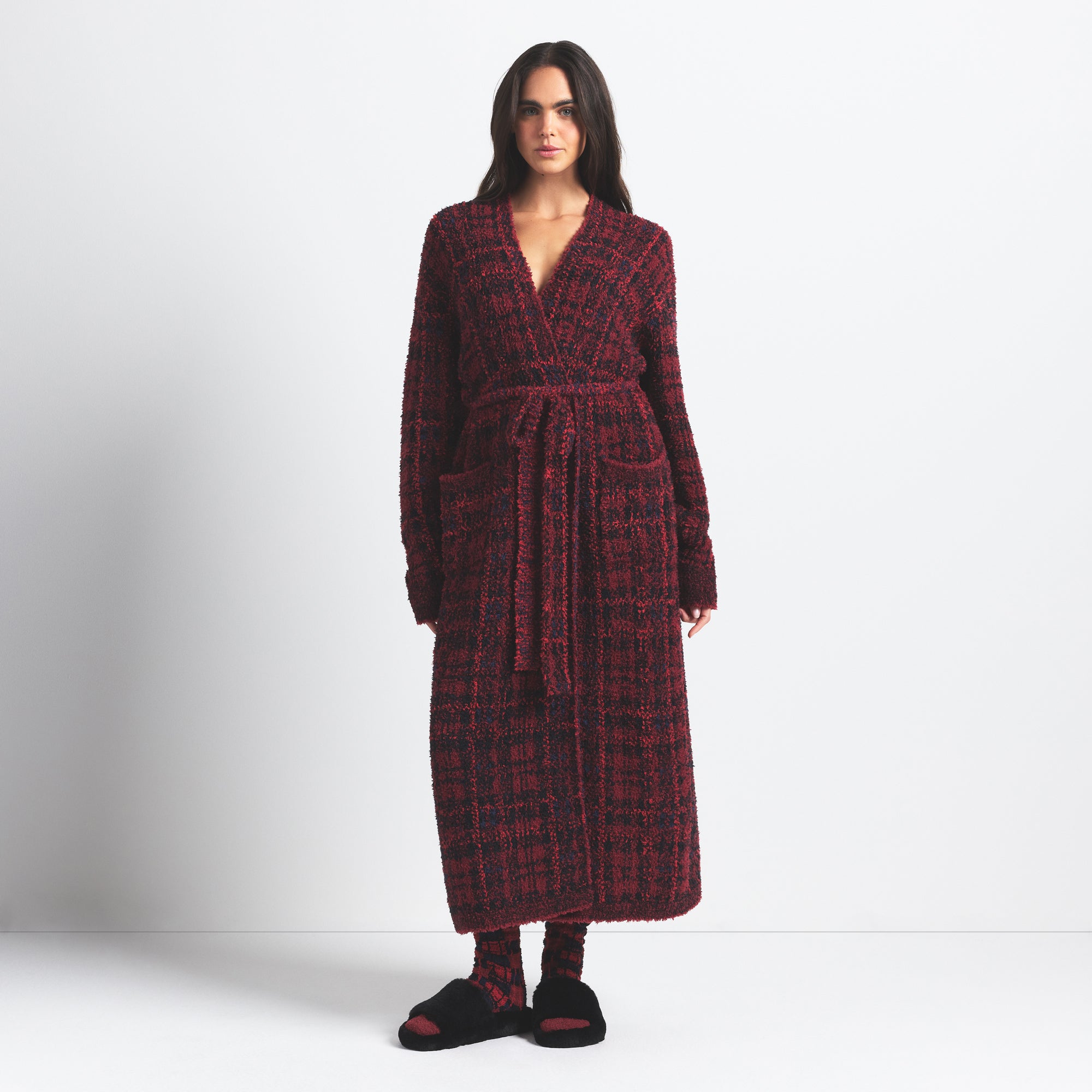 KNIT UNISEX ROBE