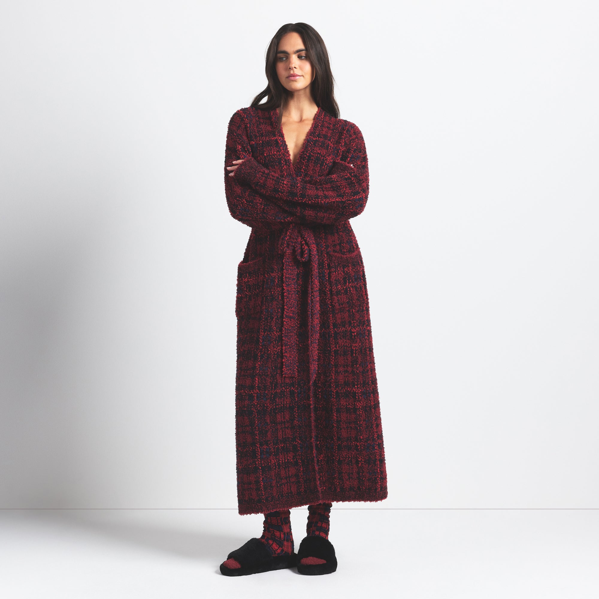 KNIT UNISEX ROBE - Image 3
