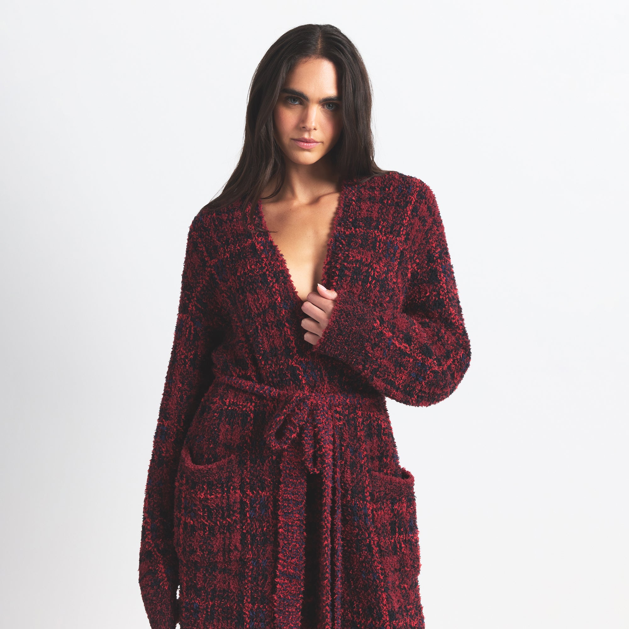 KNIT UNISEX ROBE - Image 2