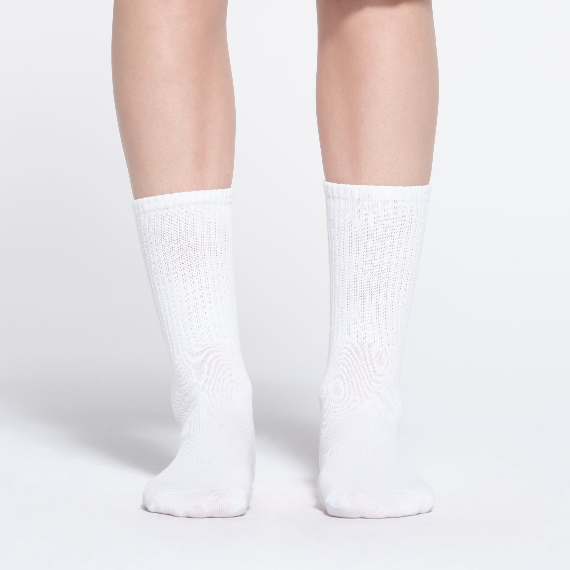 RIBBED CREW SOCK
