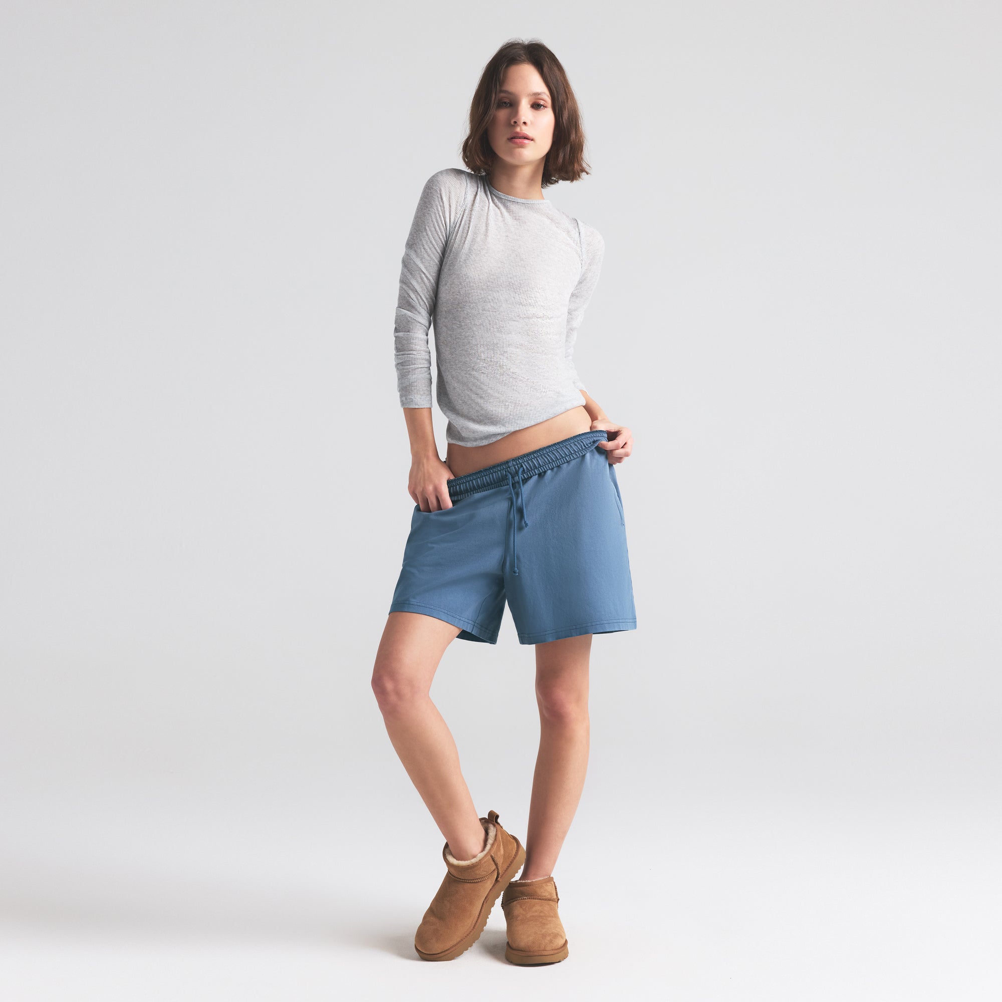 HEAVY JERSEY LONG SHORT