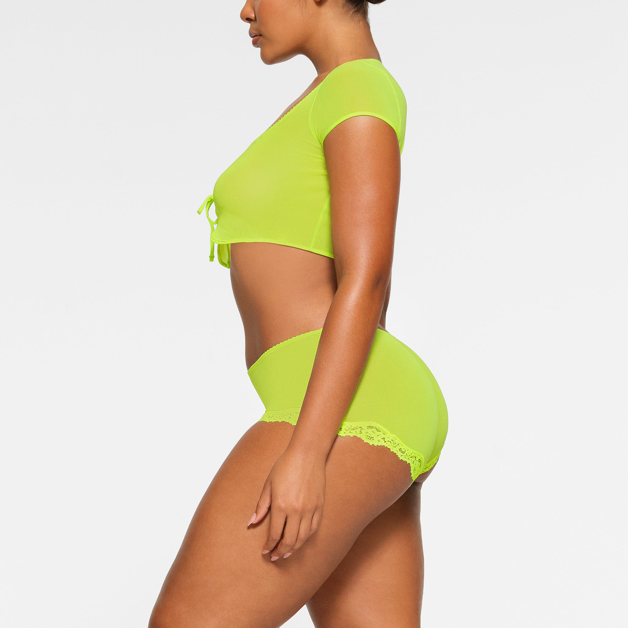 SUMMER MESH SUPER CROPPED TOP - Image 2
