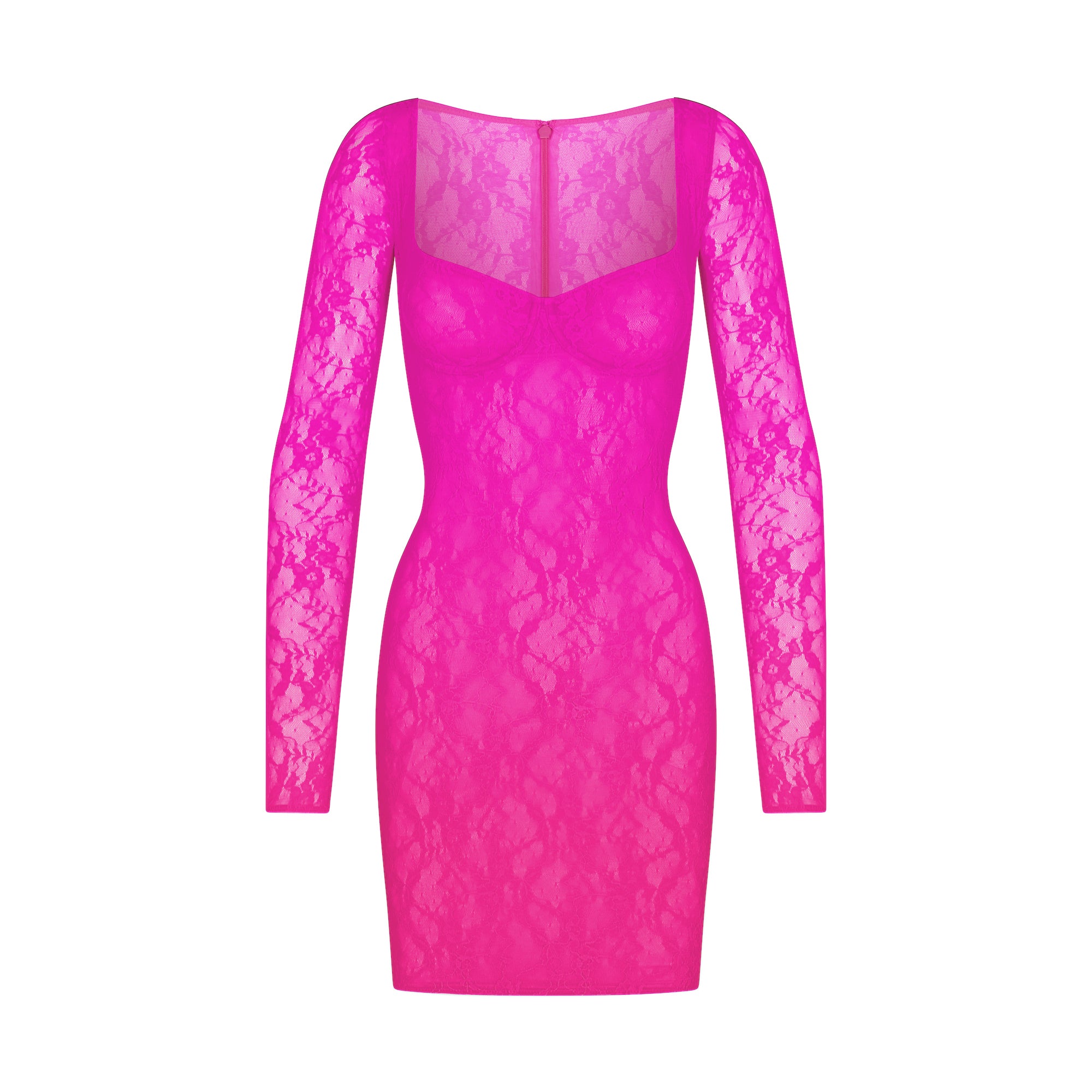 LINED LONG SLEEVE UNDERWIRE DRESS - Image 5