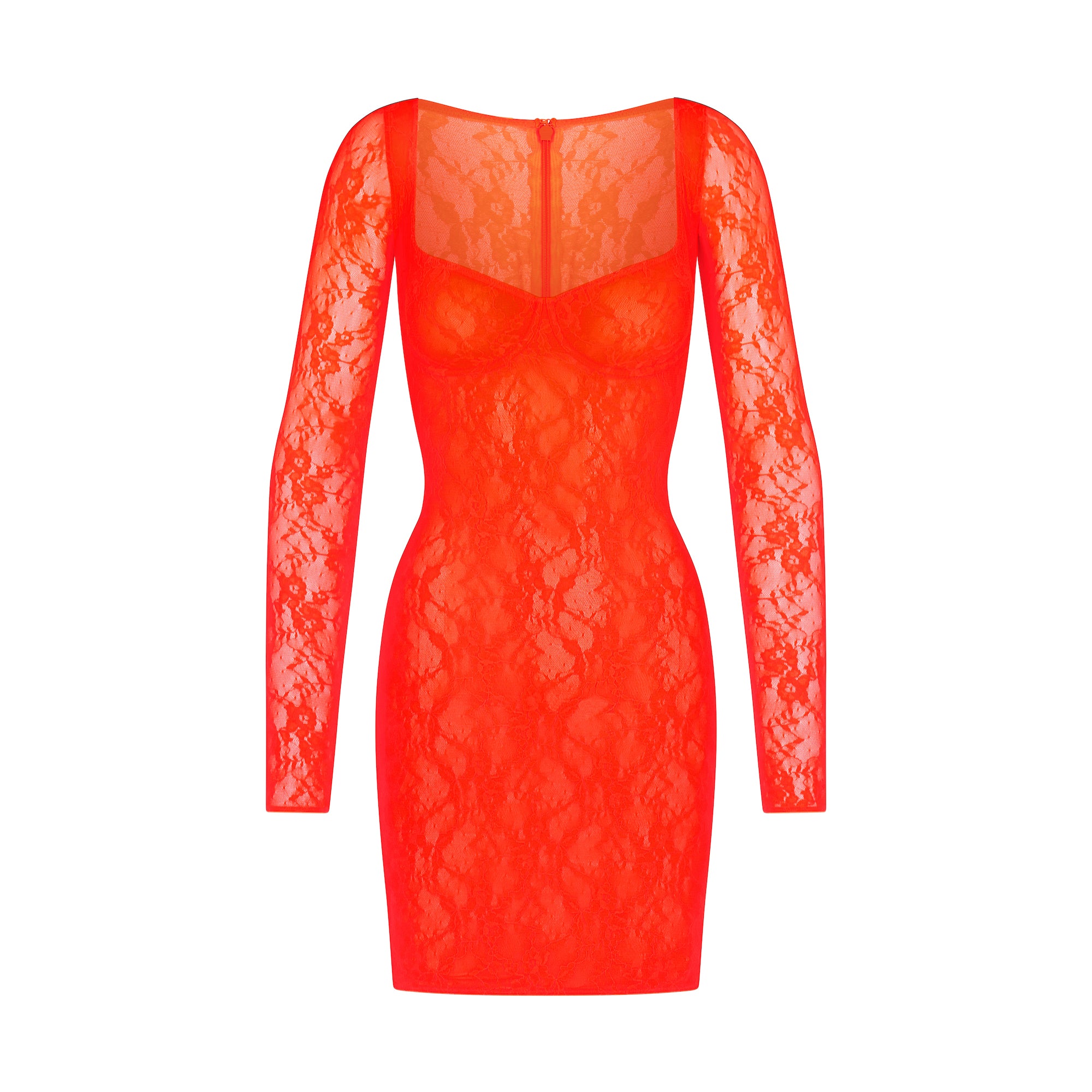 LINED LONG SLEEVE UNDERWIRE DRESS - Image 5