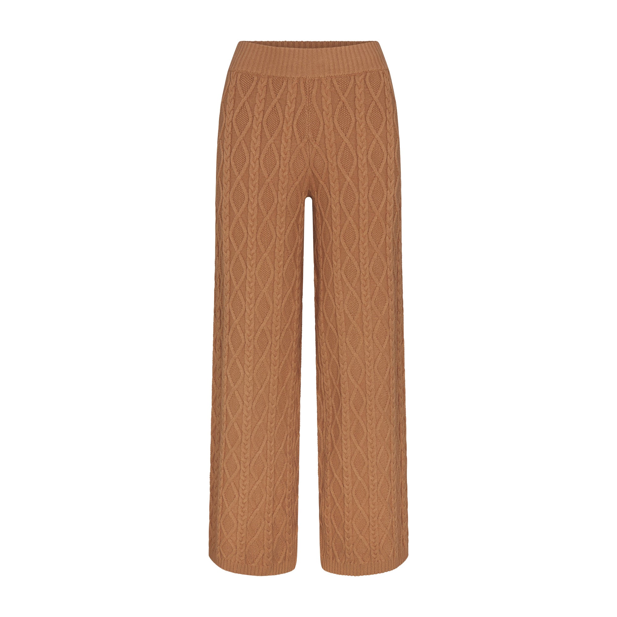 CABLE KNIT STRAIGHT LEG PANT - Image 5
