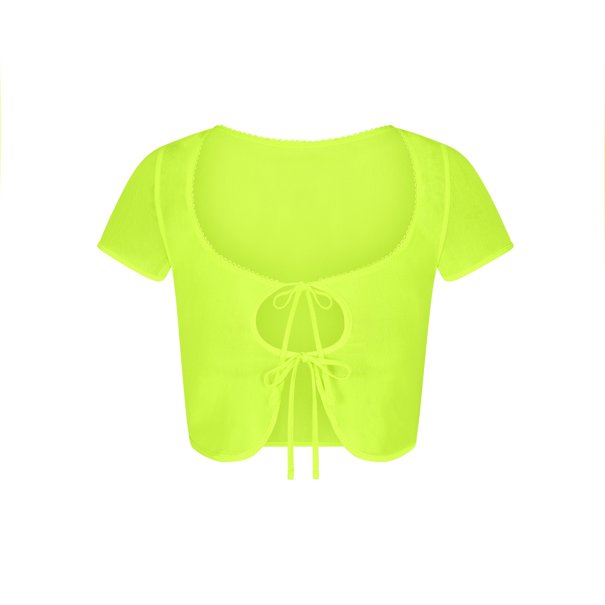 SUMMER MESH SUPER CROPPED TOP - Image 5