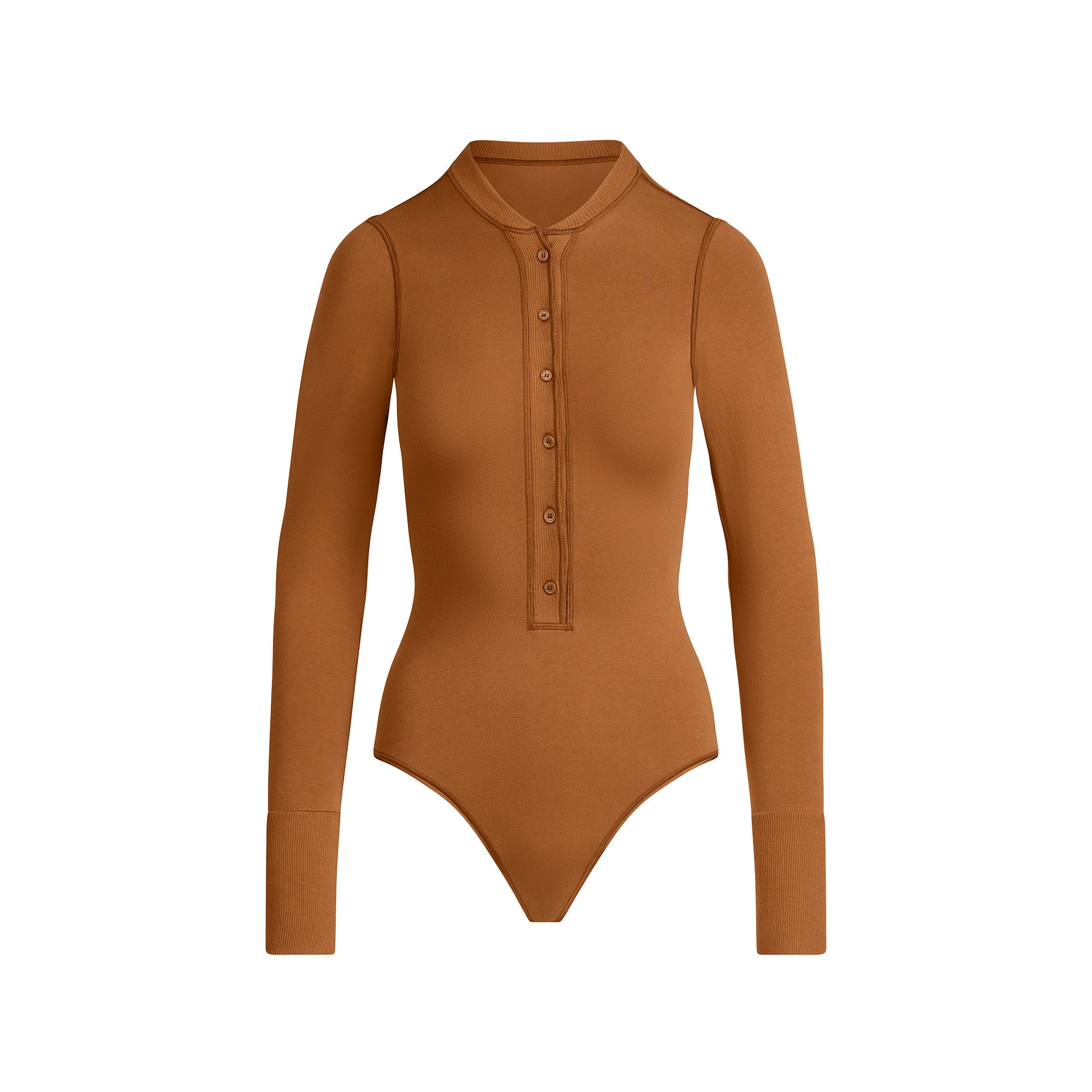 PLUNGE HENLEY BODYSUIT - Image 5