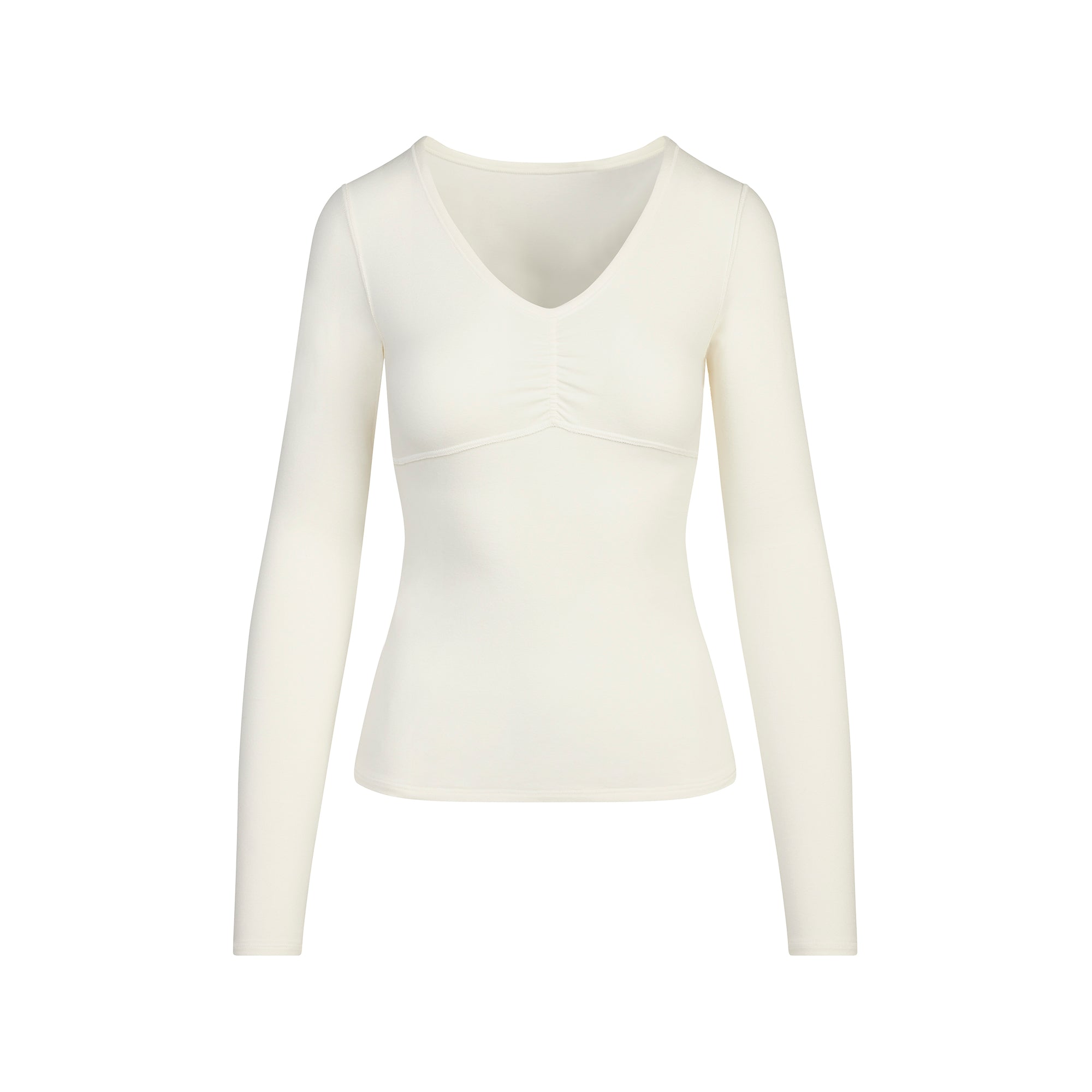 SHIRRED BUST LONG SLEEVE - Image 5