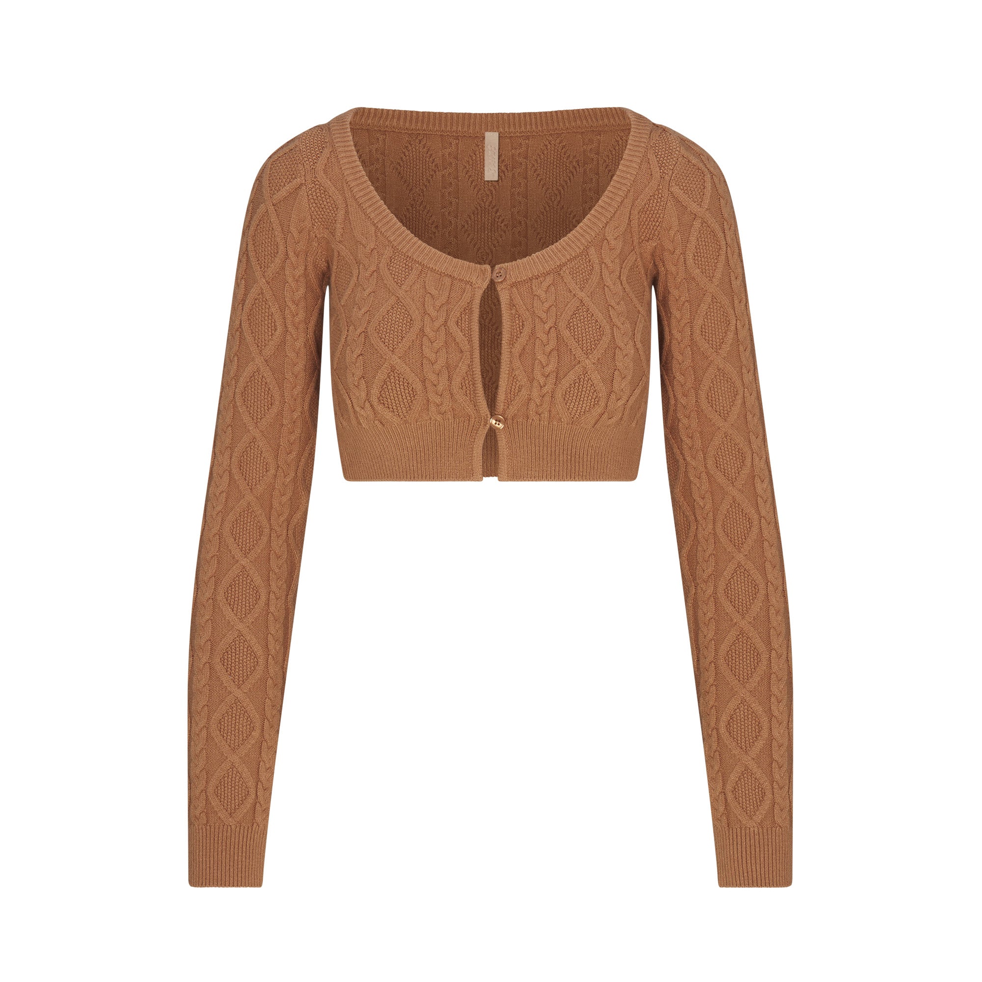 CABLEKNIT CROPPED CARDIGAN - Image 6