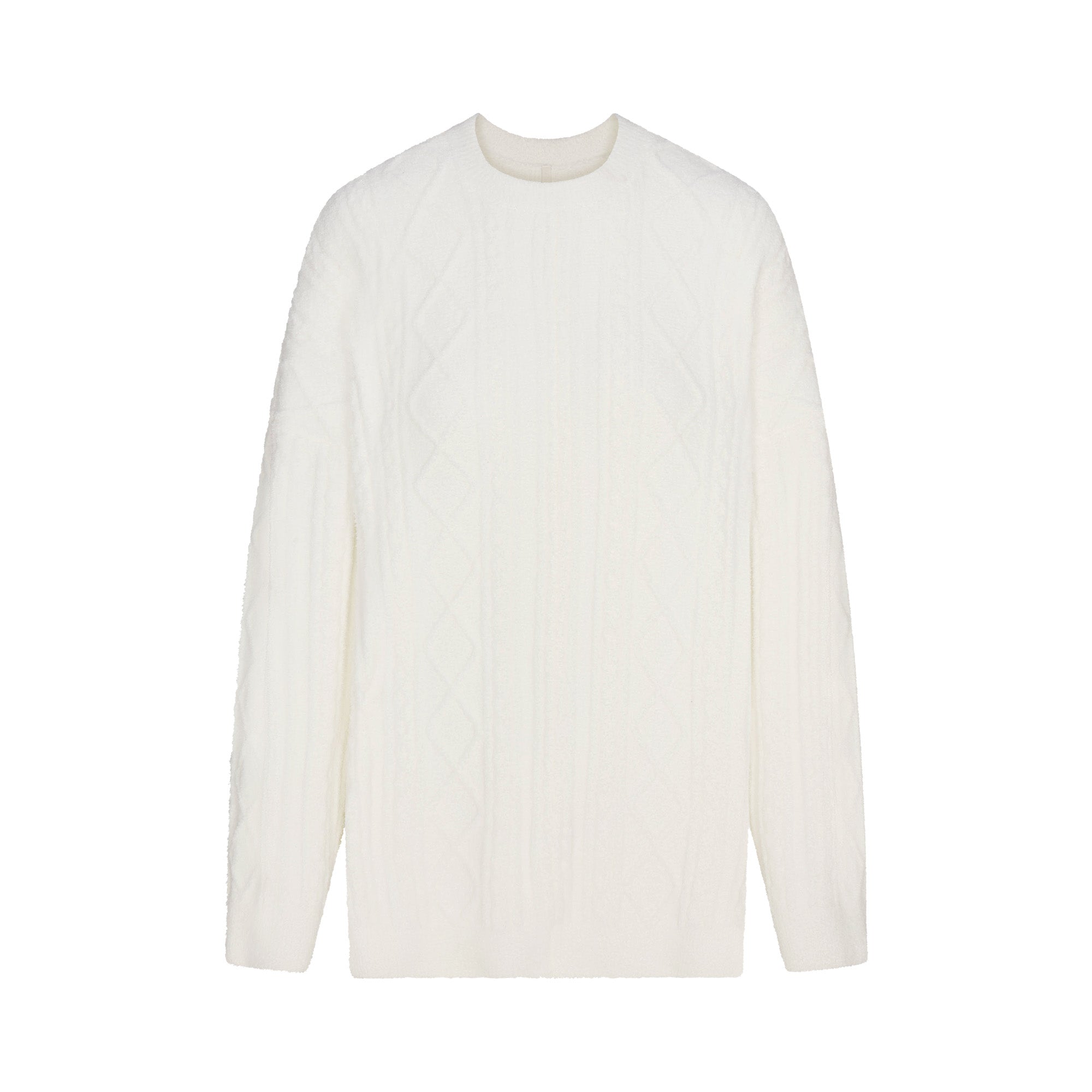 OVERSIZED CABLEKNIT CREWNECK PULLOVER - Image 7