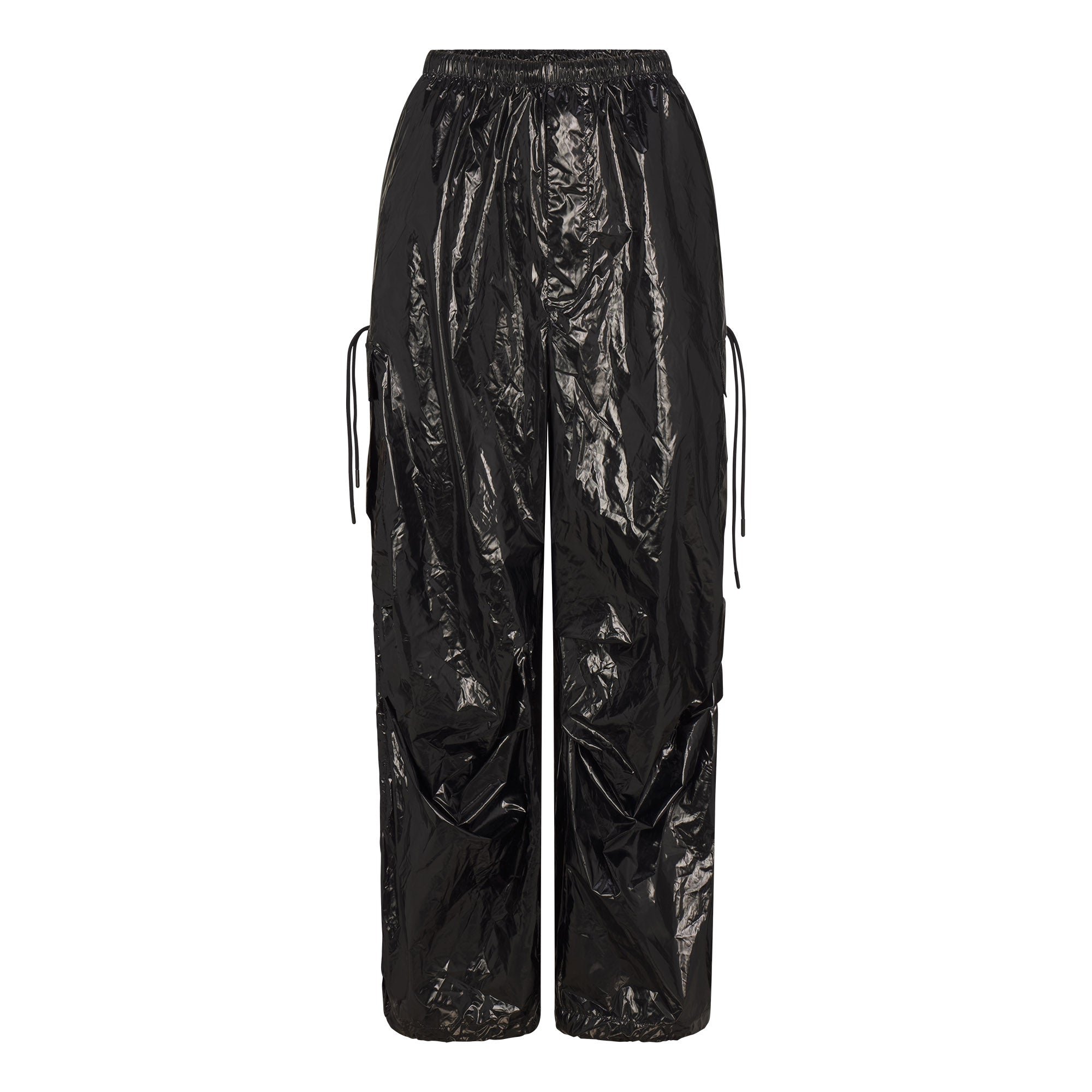 SHINY NYLON CARGO PANT - Image 10