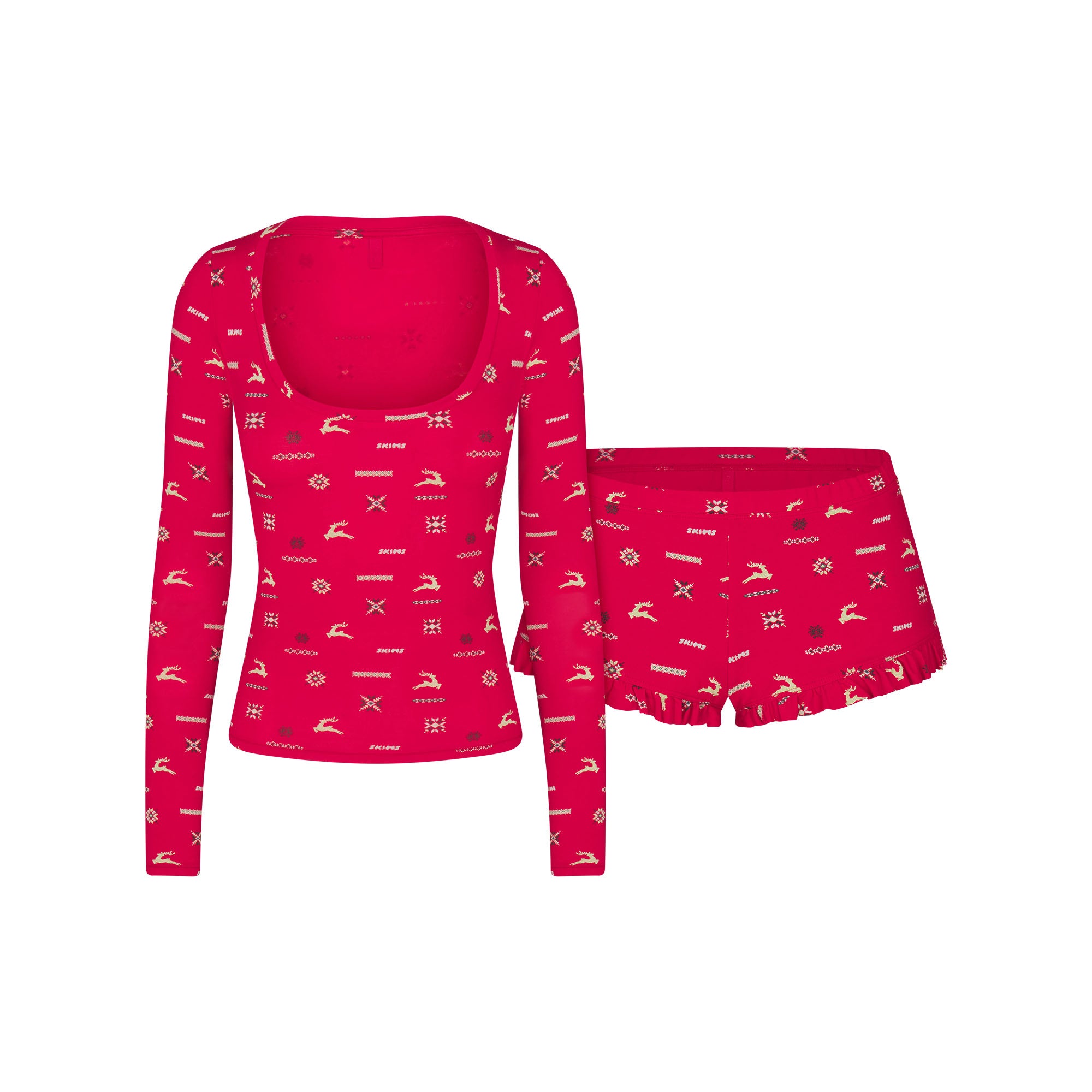 SCOOP NECK SLEEP SET - Image 6
