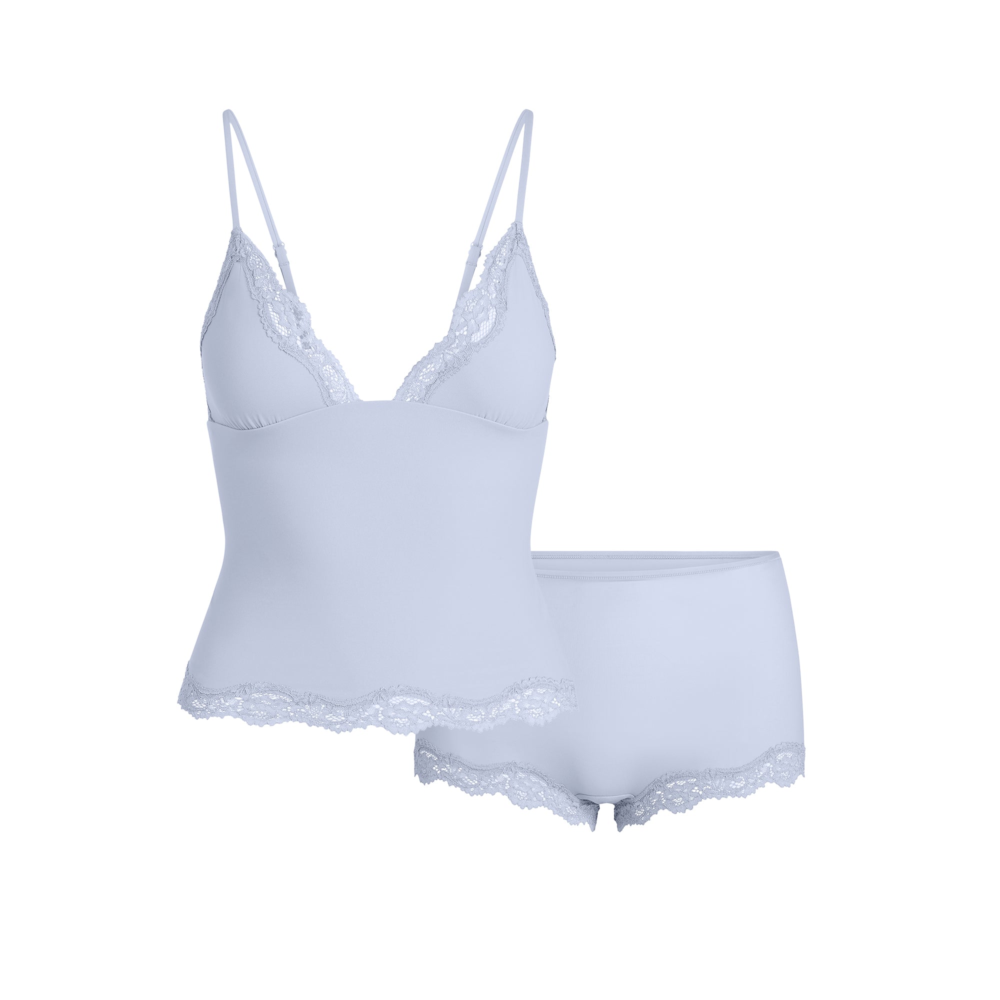 TRIANGLE CAMI AND BOY SHORT SET - Image 7