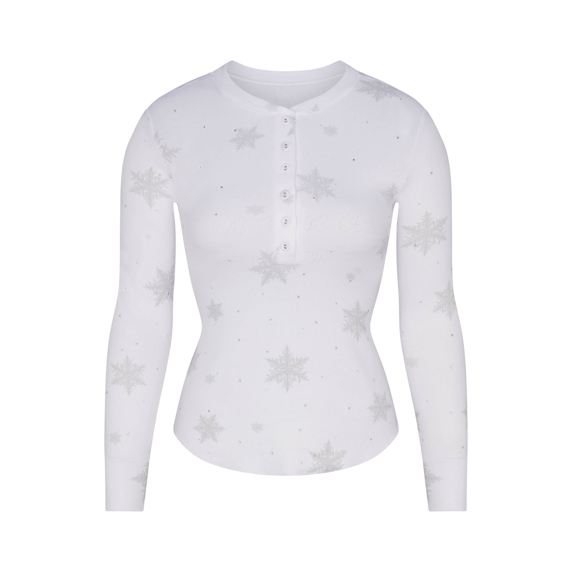 RHINESTONE HENLEY SET - Image 9