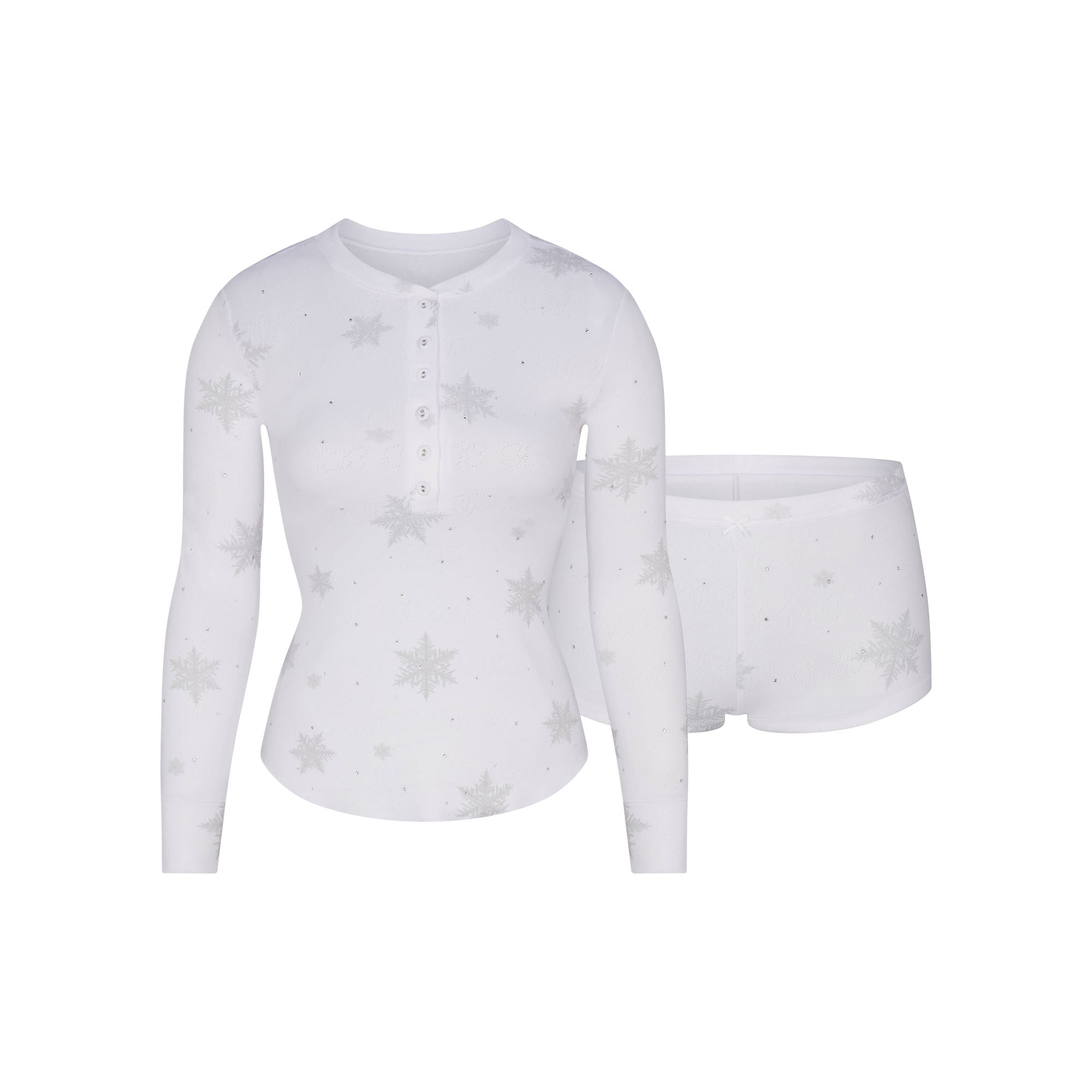 RHINESTONE HENLEY SET - Image 8