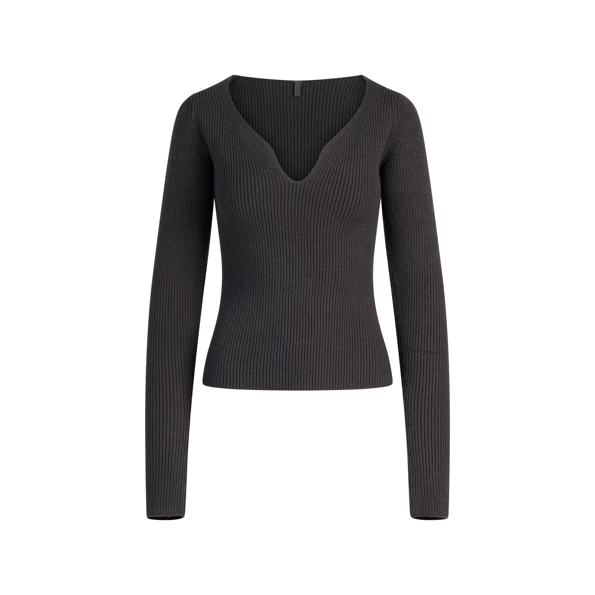 RIBBED LONG SLEEVE TOP - Image 7