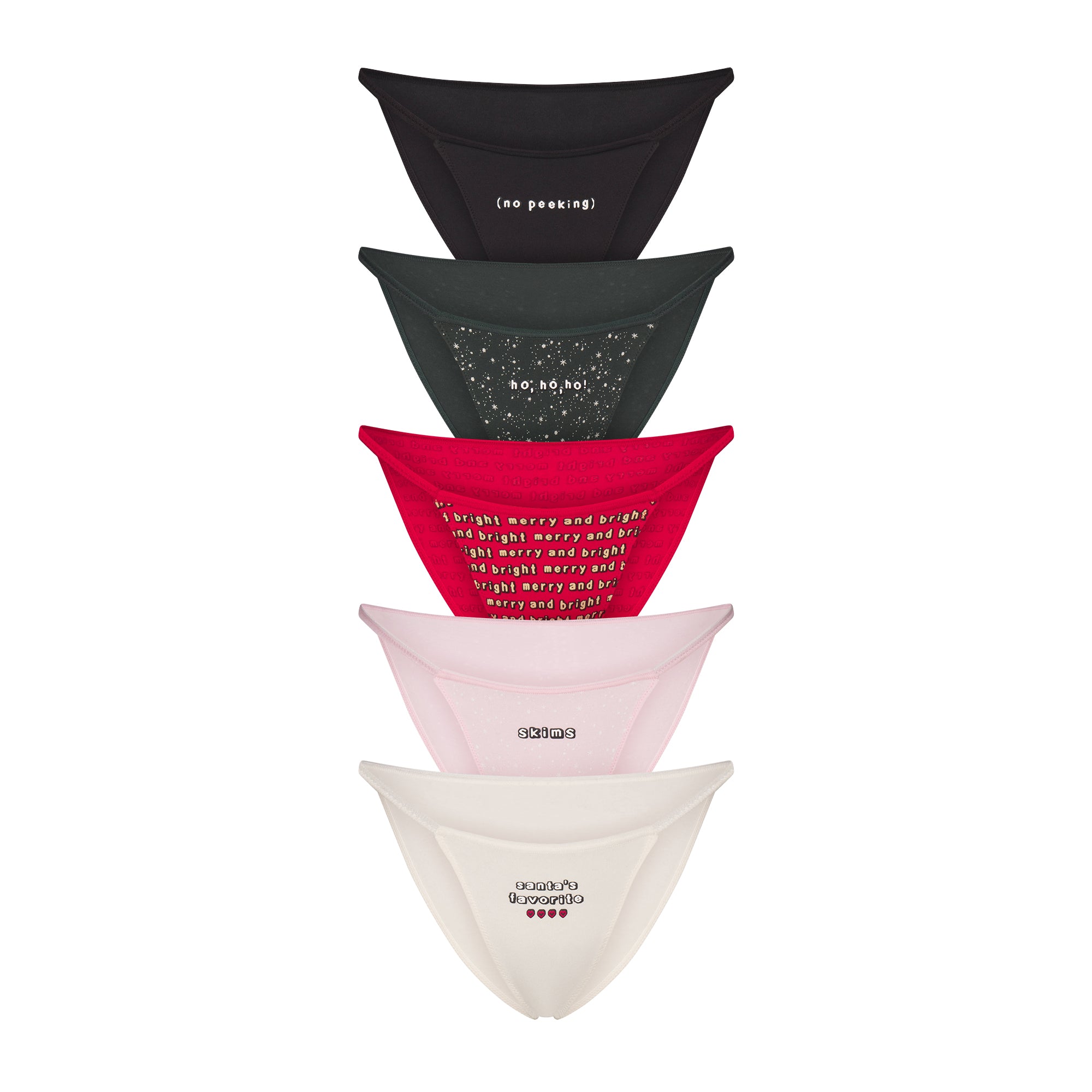COTTON JERSEY STRING BIKINI 5-PACK - Image 13