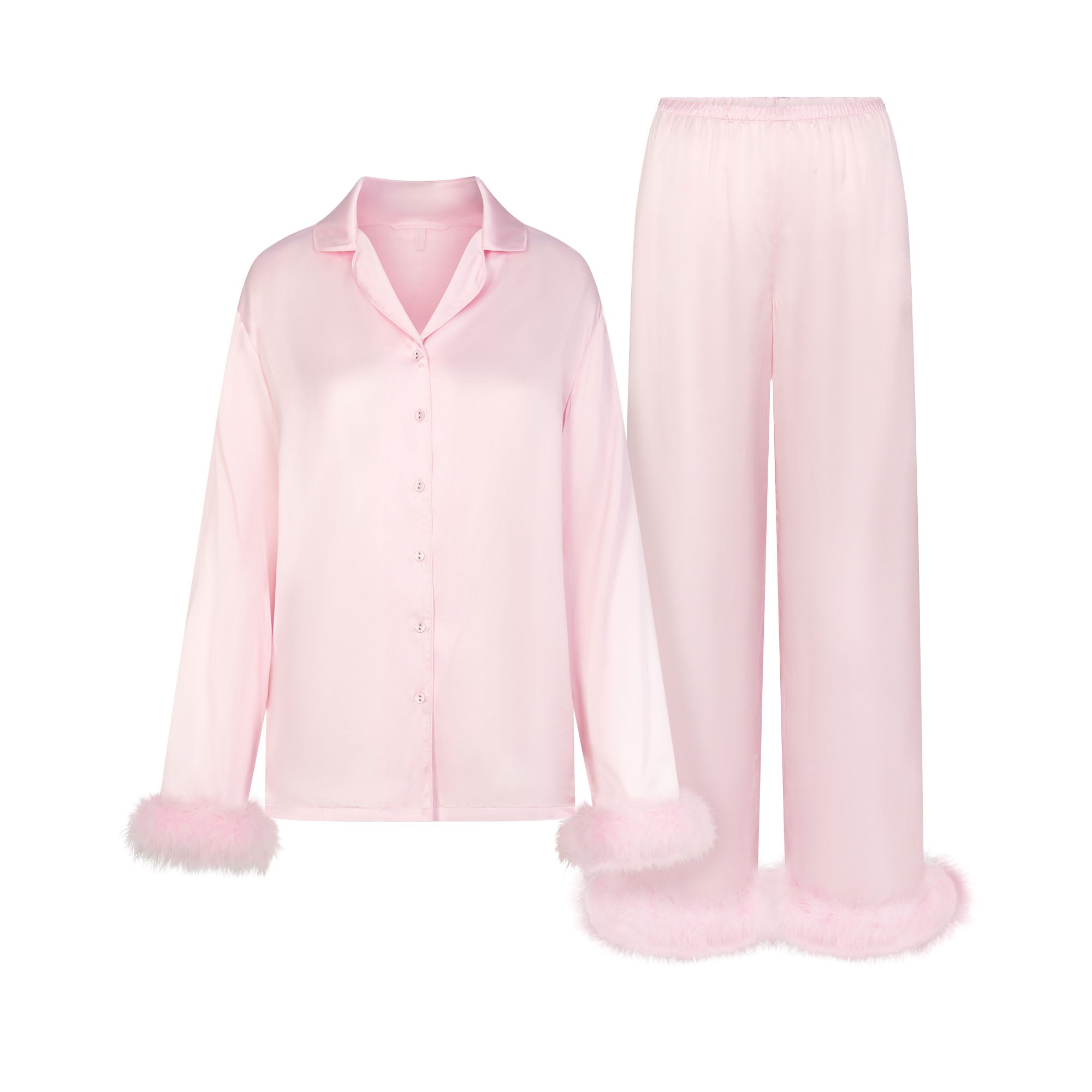 FEATHER TRIM LONG SET - Image 6