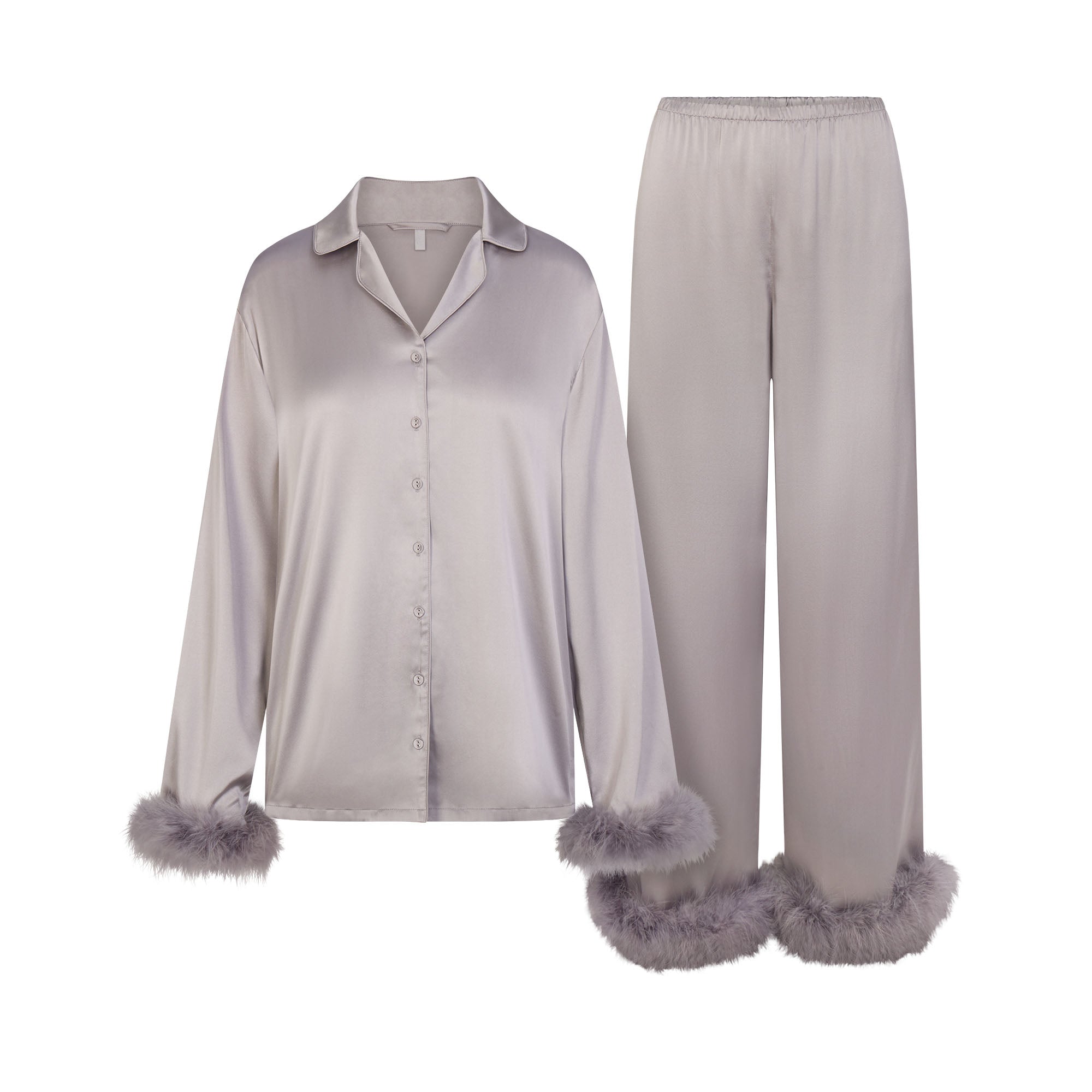FEATHER TRIM LONG SET - Image 7