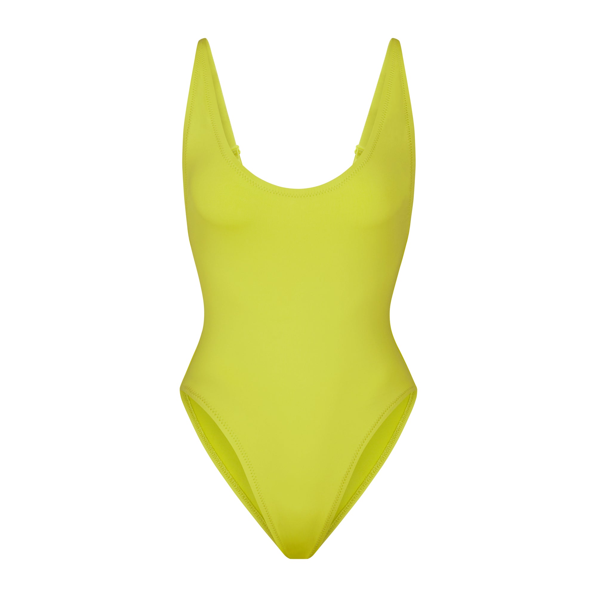 SCOOP NECK ONE PIECE