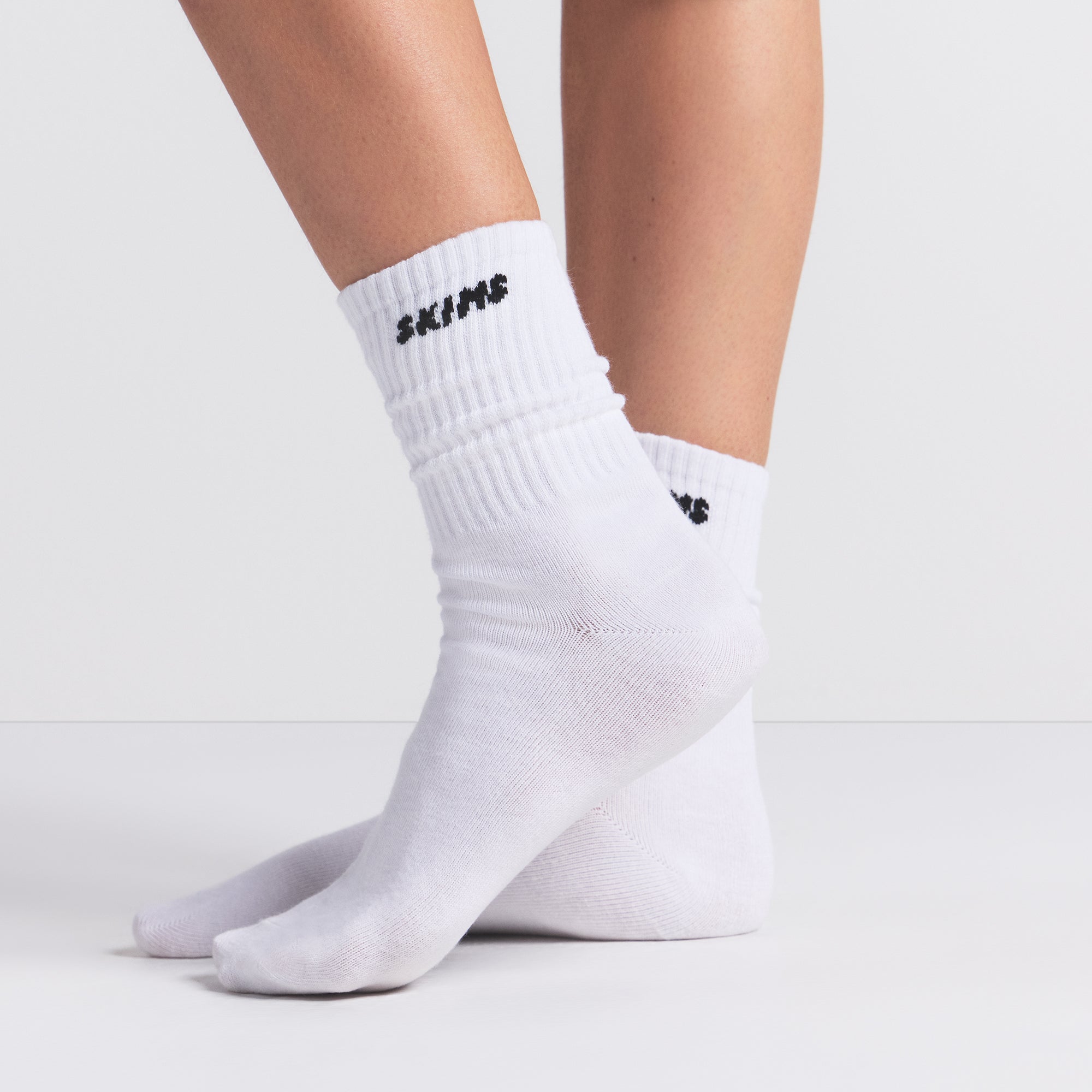 RIBBED CREW LOGO SOCK 3-PACK - Image 2