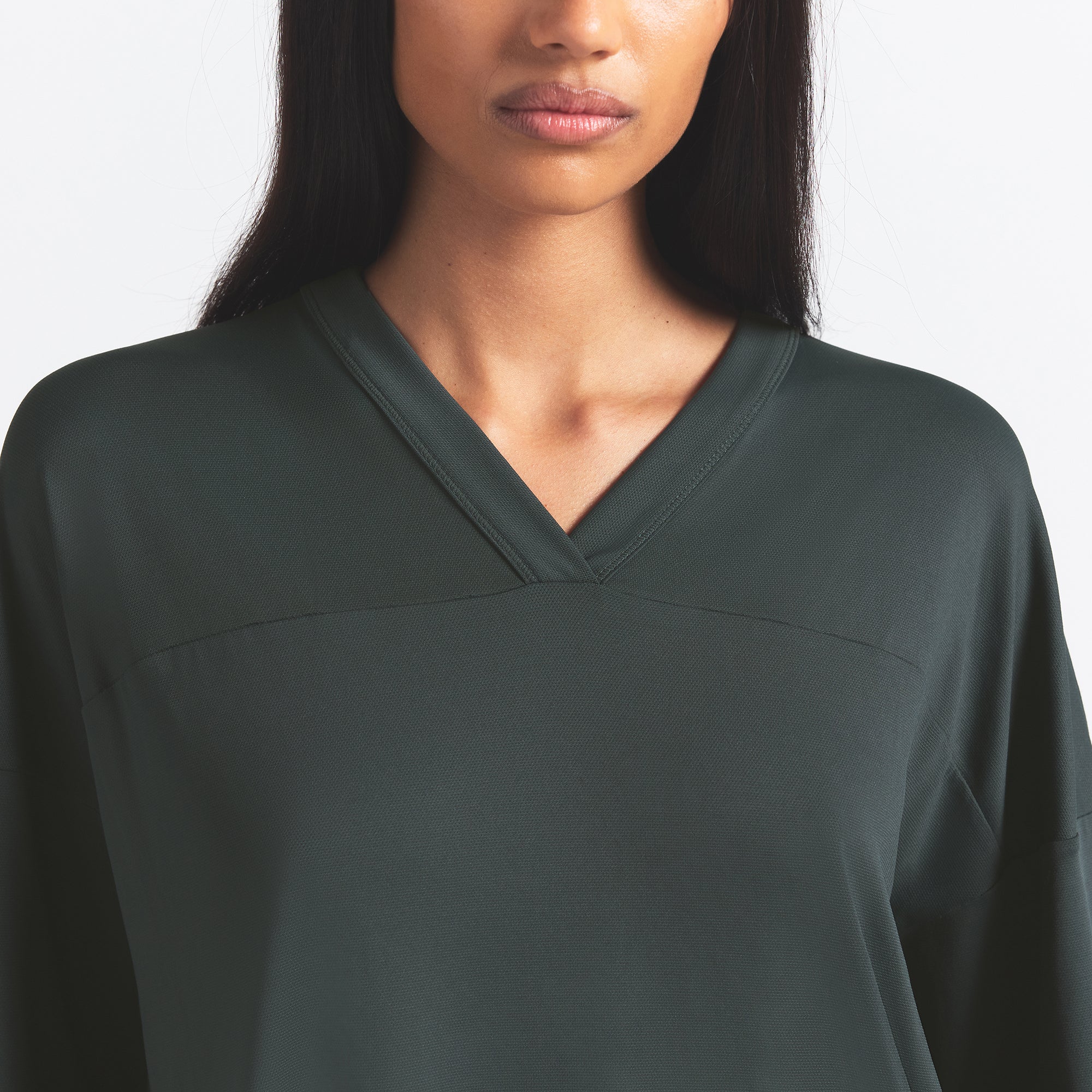 V-NECK OVERSIZED TOP - Image 2