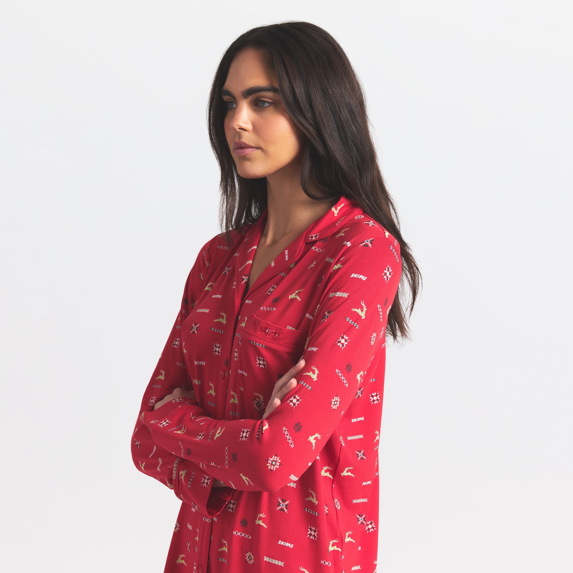 LONG SLEEVE BUTTON UP SET - Image 2