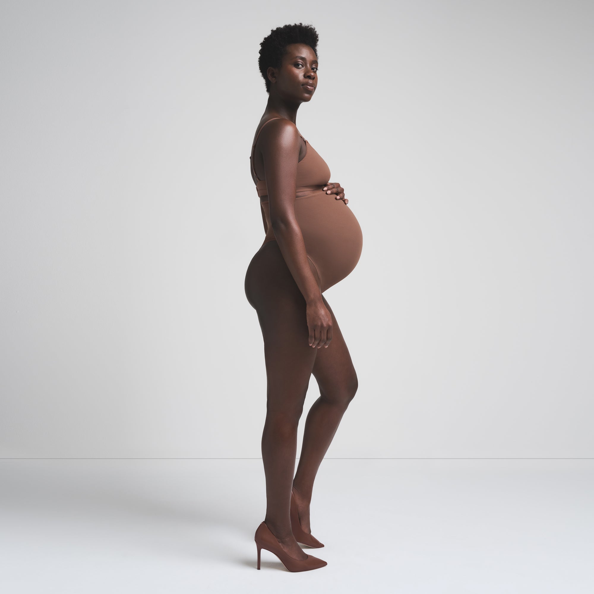 MATERNITY HIGH-WAISTED THONG