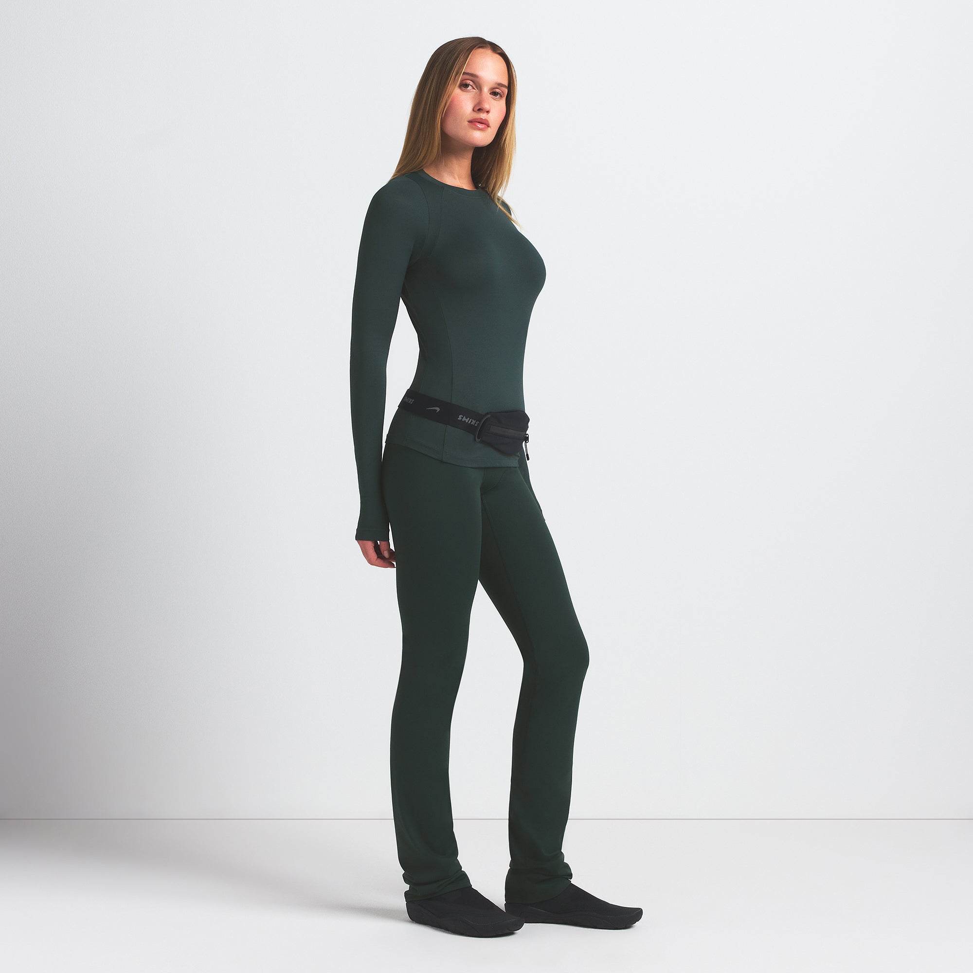 LONG SLEEVE CREW NECK TOP - Image 4