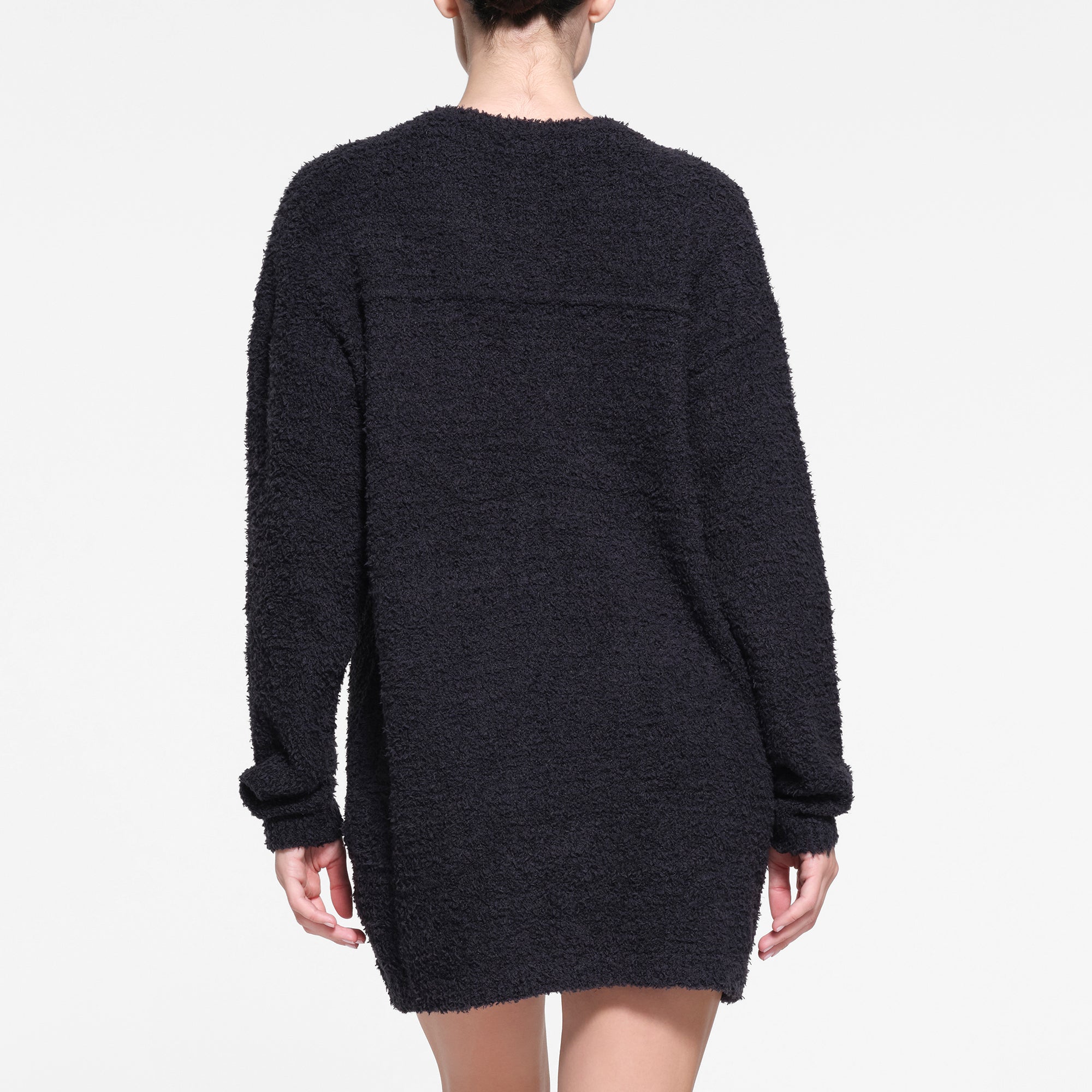 KNIT V NECK MINI DRESS - Image 3