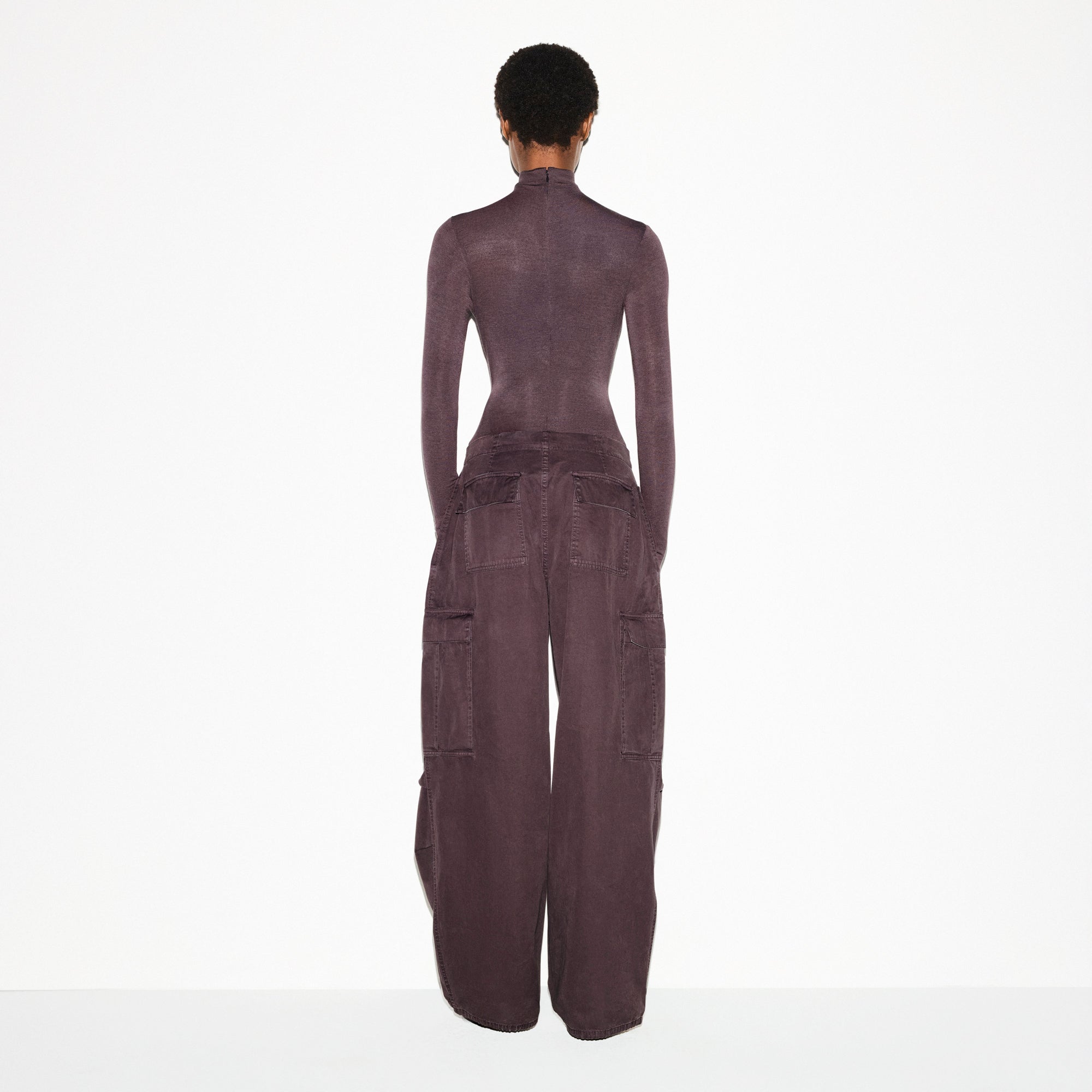 WOVEN OVERSIZED CARGO PANT - Image 3