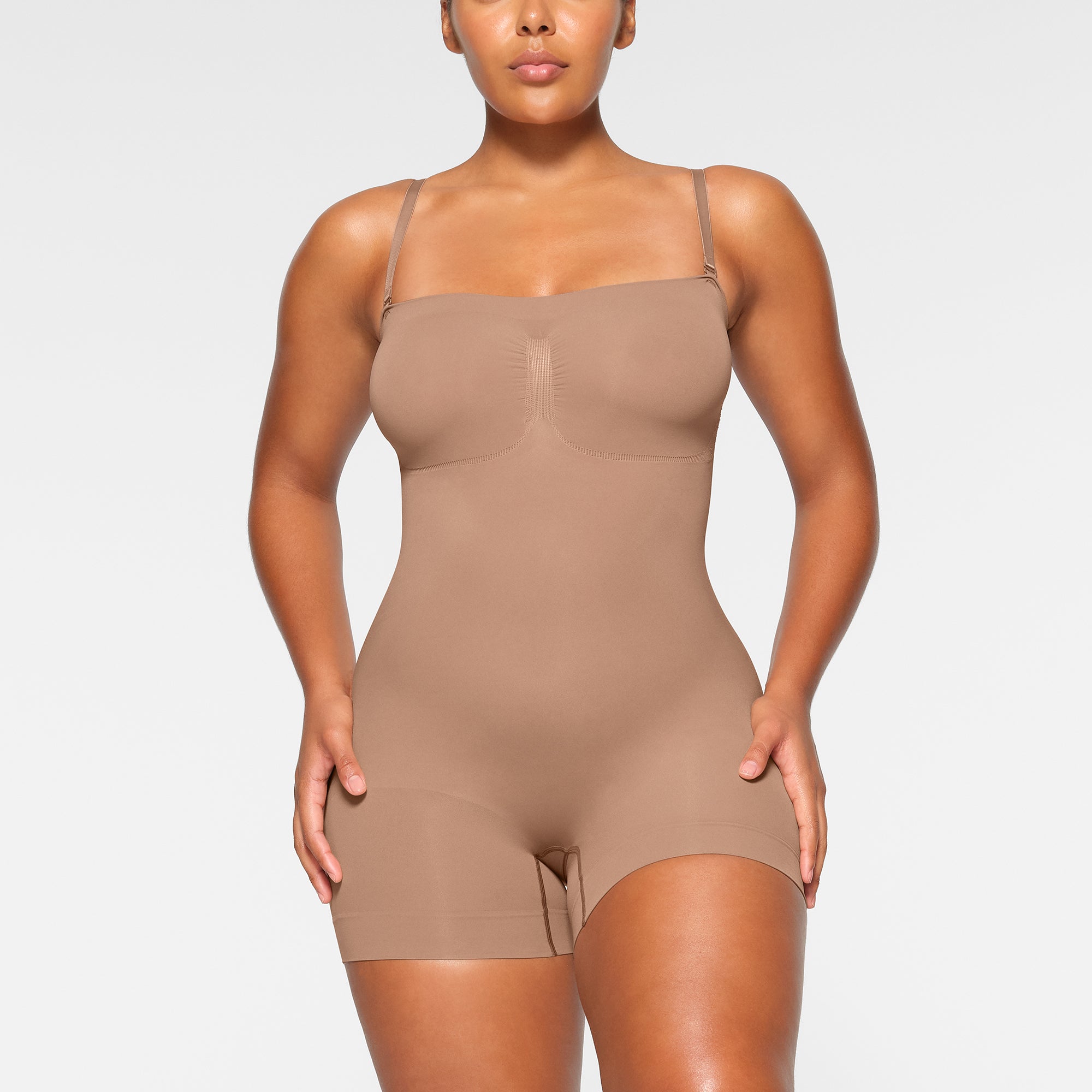 STRAPLESS SHORTIE BODYSUIT - Image 4