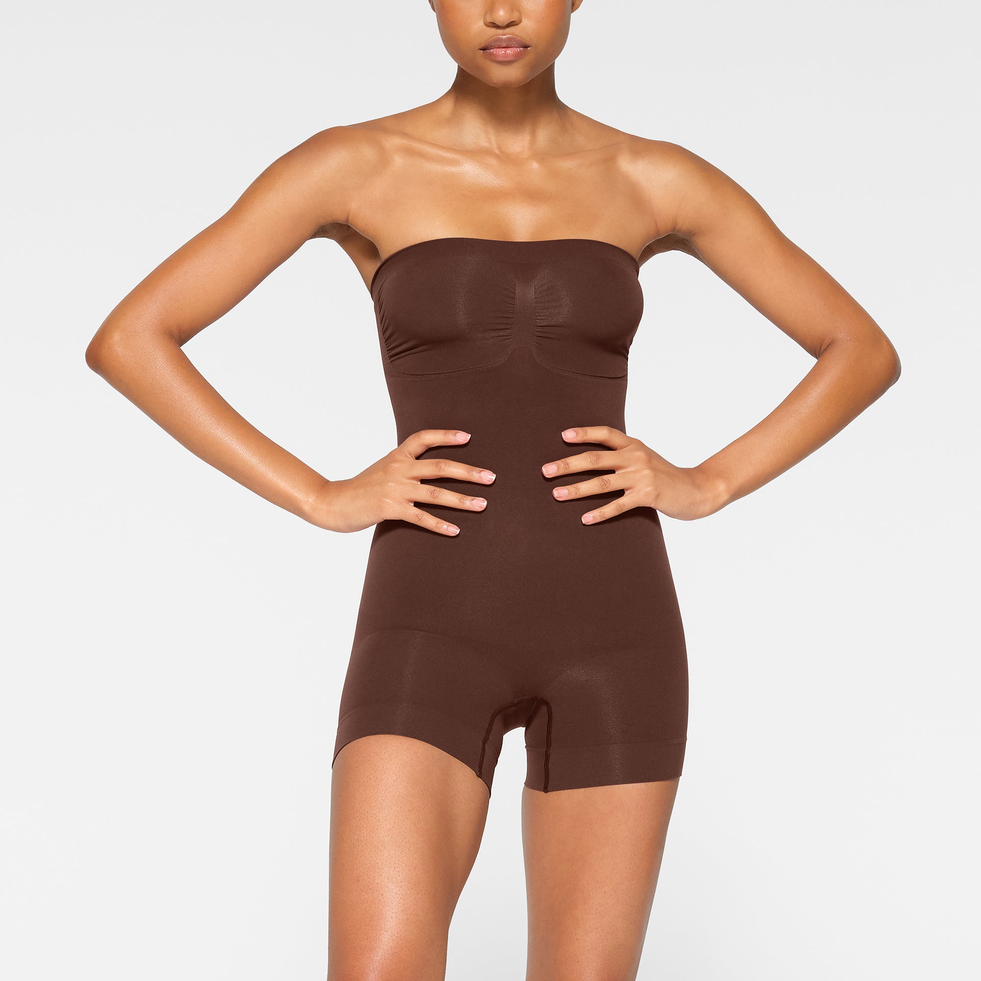STRAPLESS SHORTIE BODYSUIT - Image 2