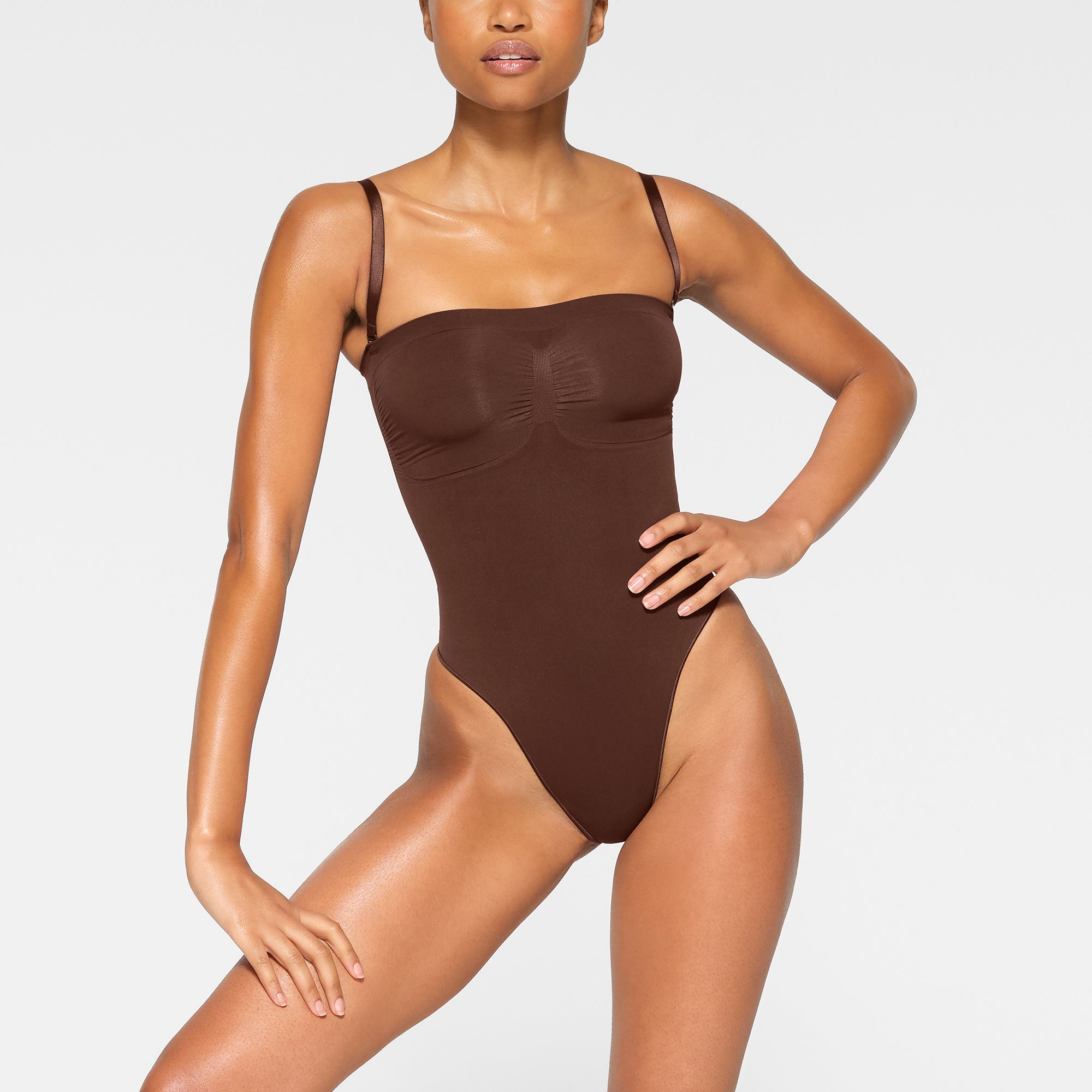 STRAPLESS THONG BODYSUIT - Image 4